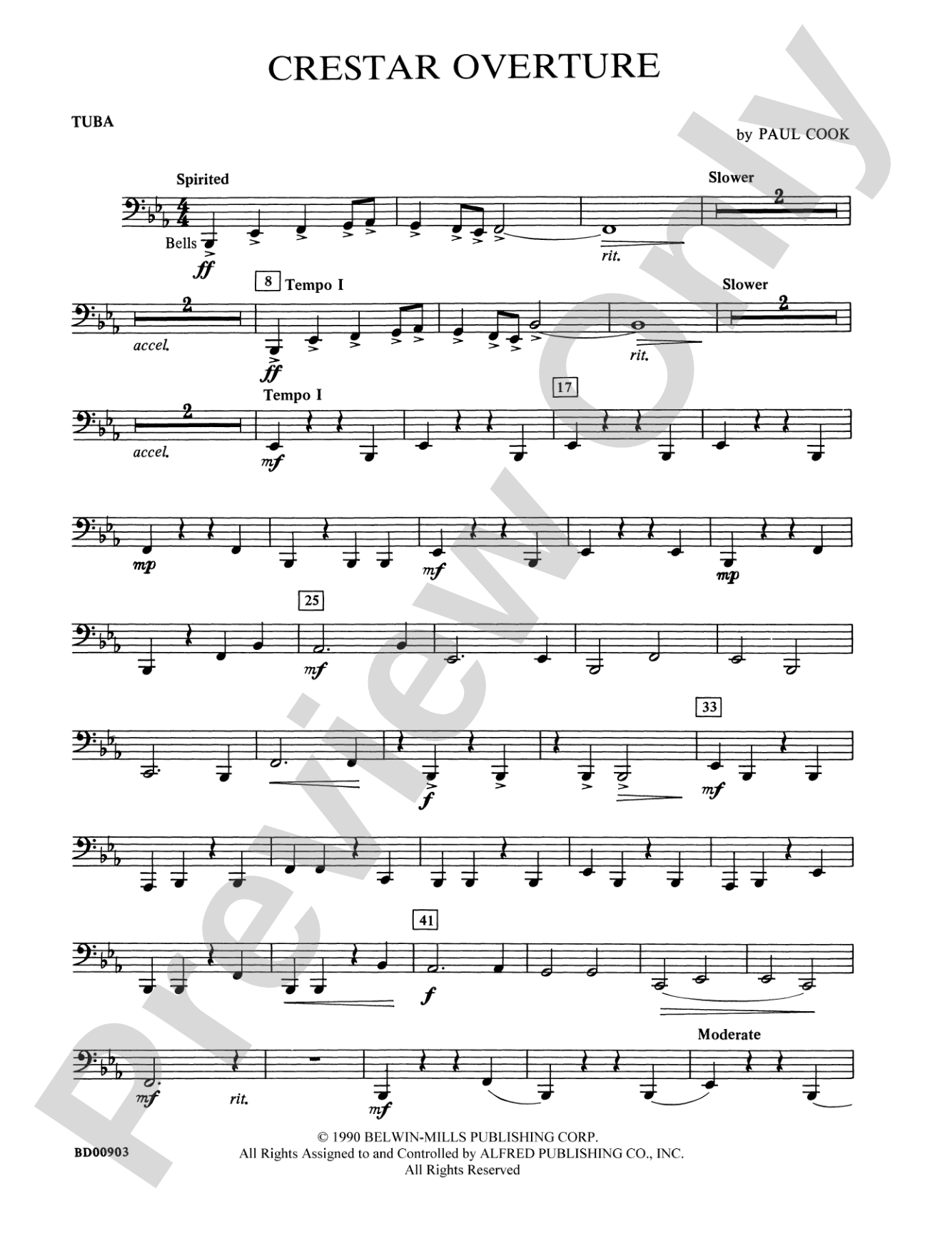 Crestar Overture: Tuba