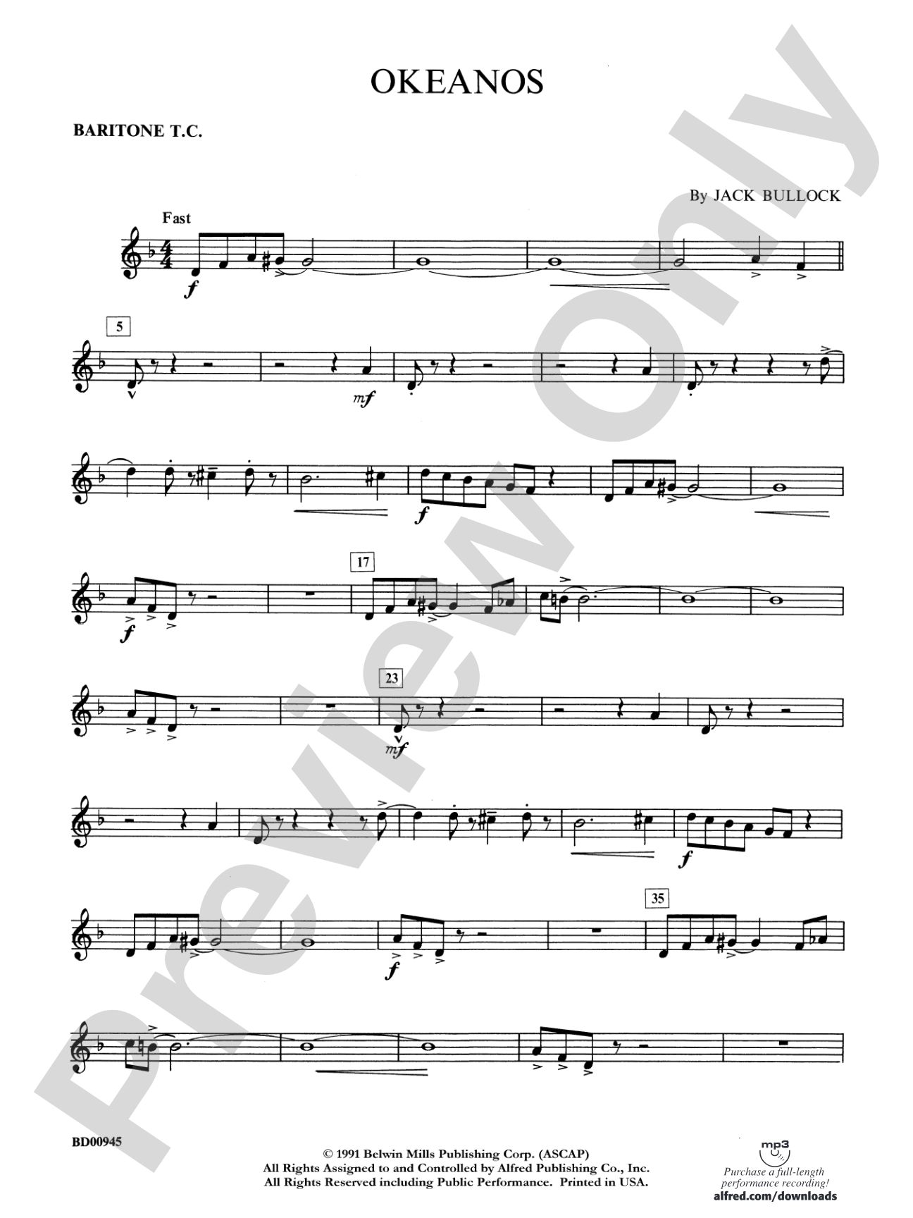 Okeanos: Baritone T.C.