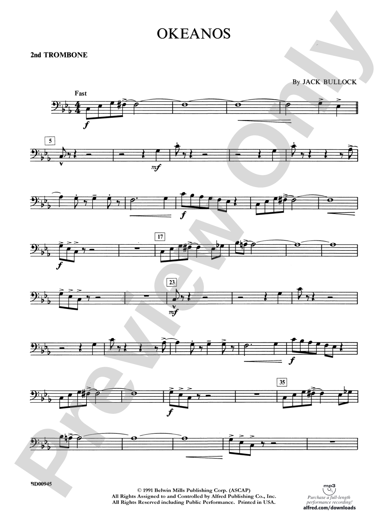 Okeanos: 2nd Trombone