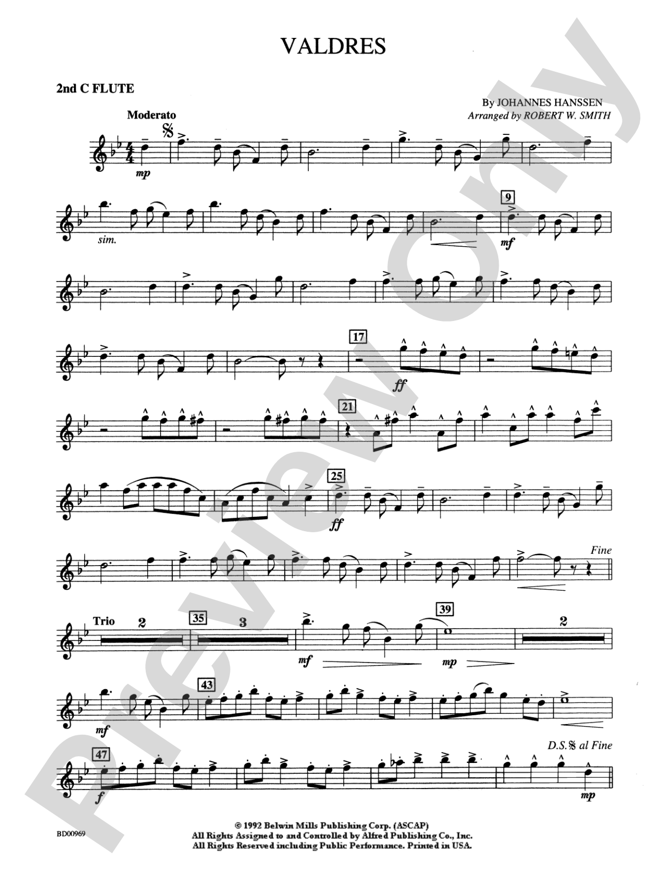 Valdres: 2nd Flute