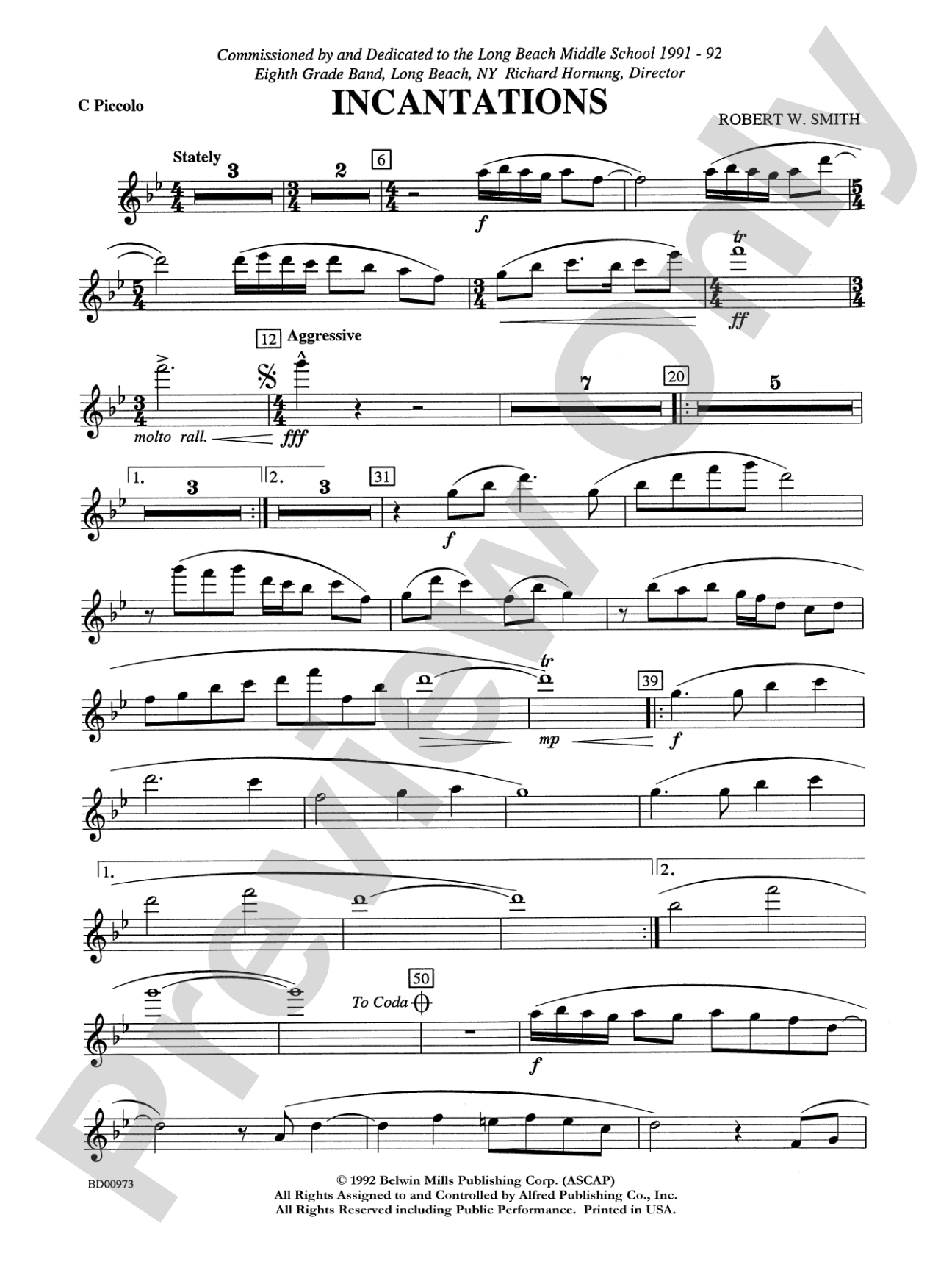 Incantations: Piccolo