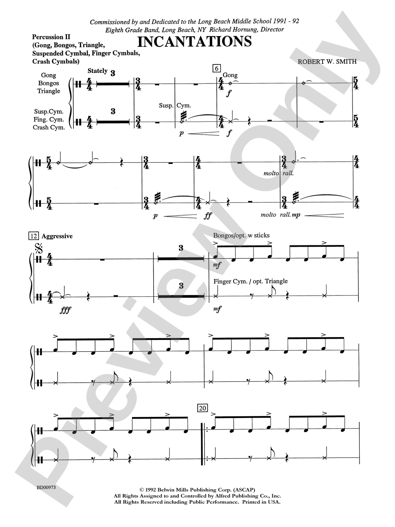 Incantations: 2nd Percussion