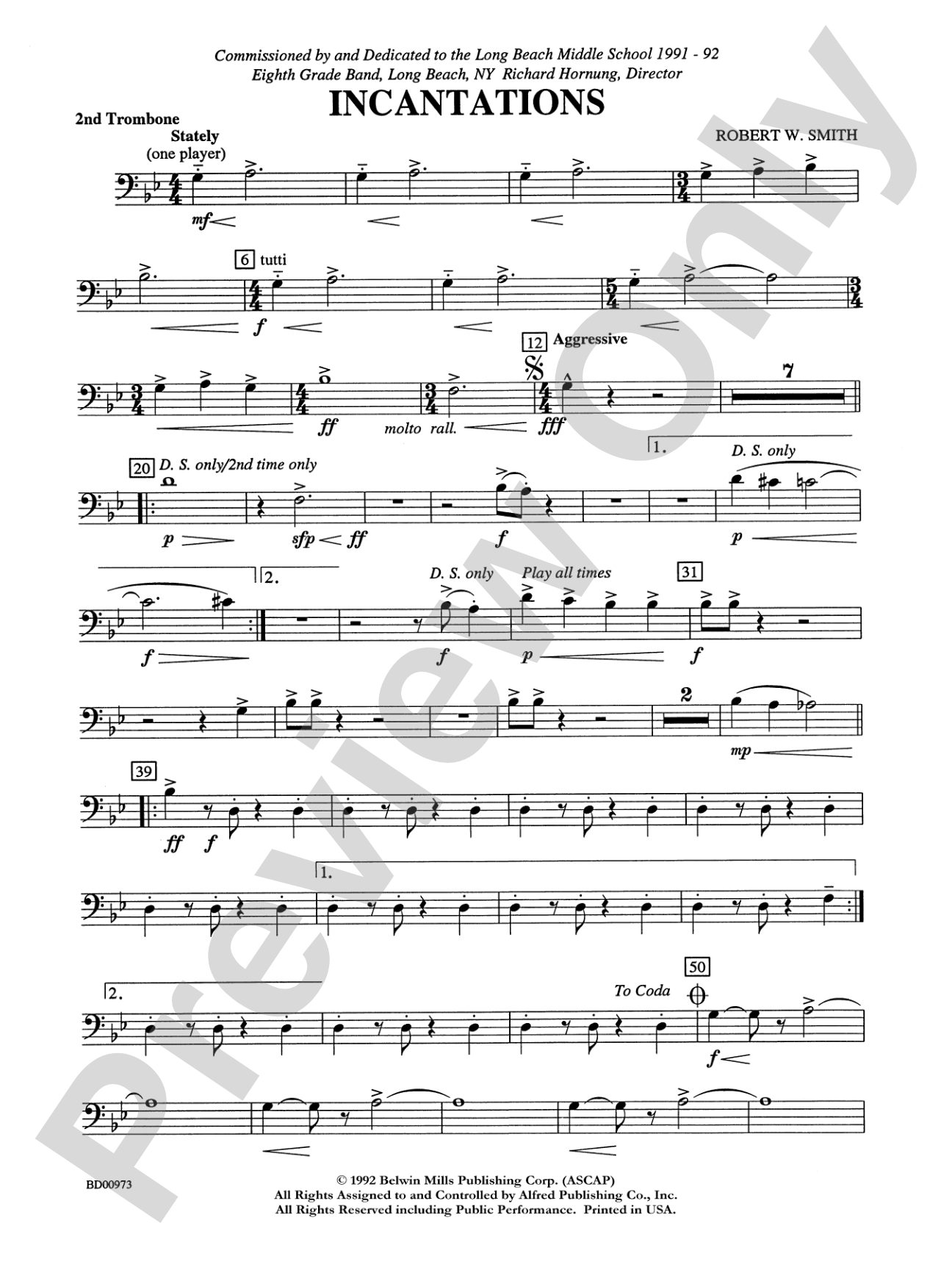 Incantations: 2nd Trombone