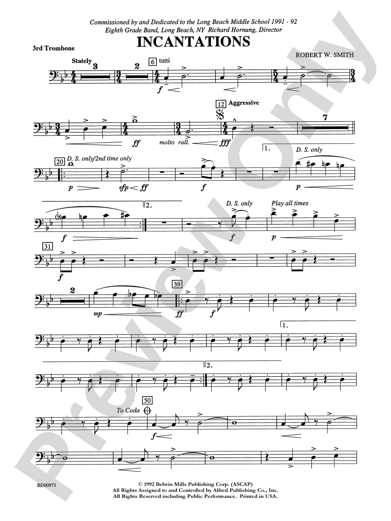 Incantations: 3rd Trombone