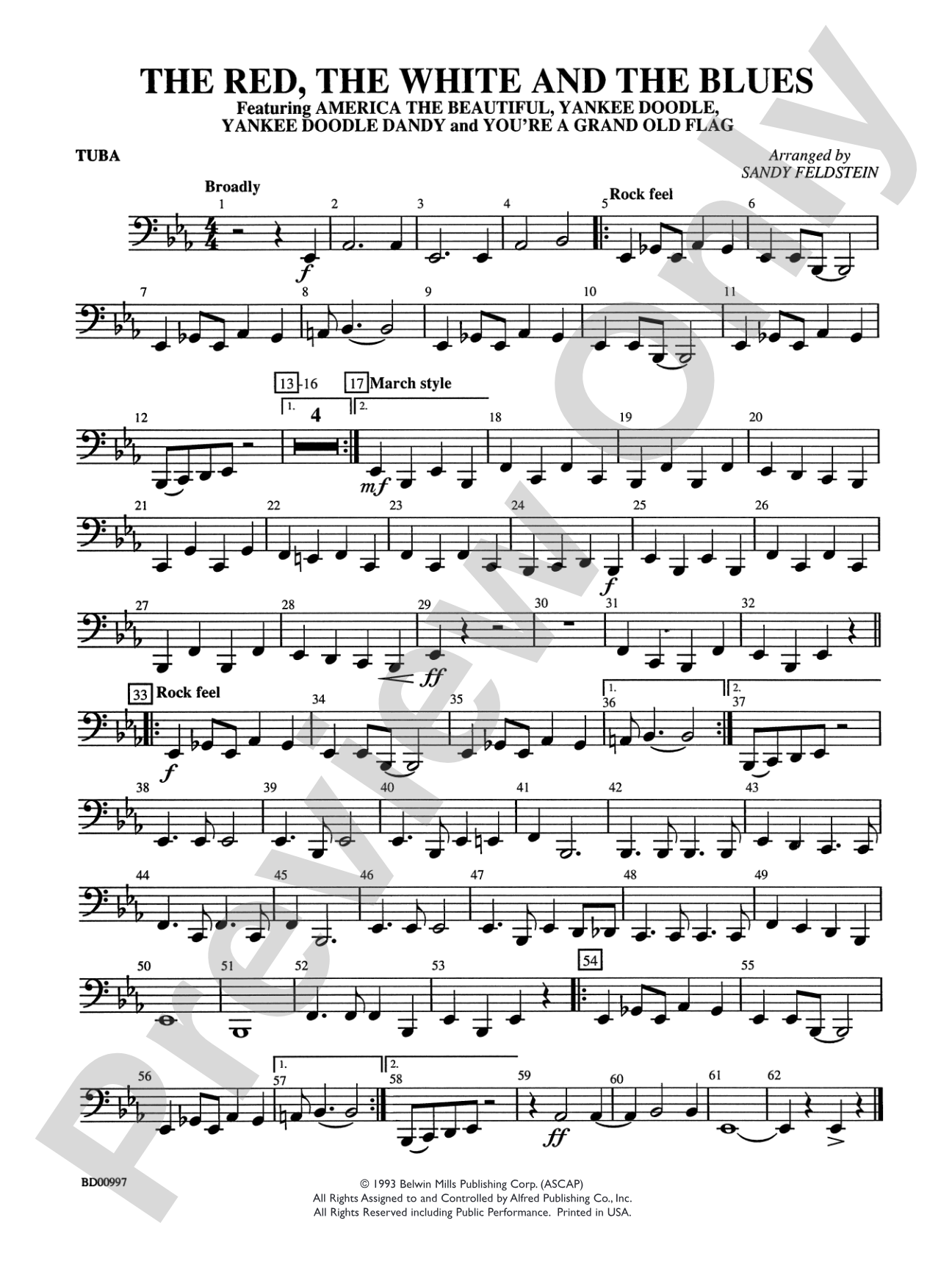 The Red, the White, and the Blues: Tuba