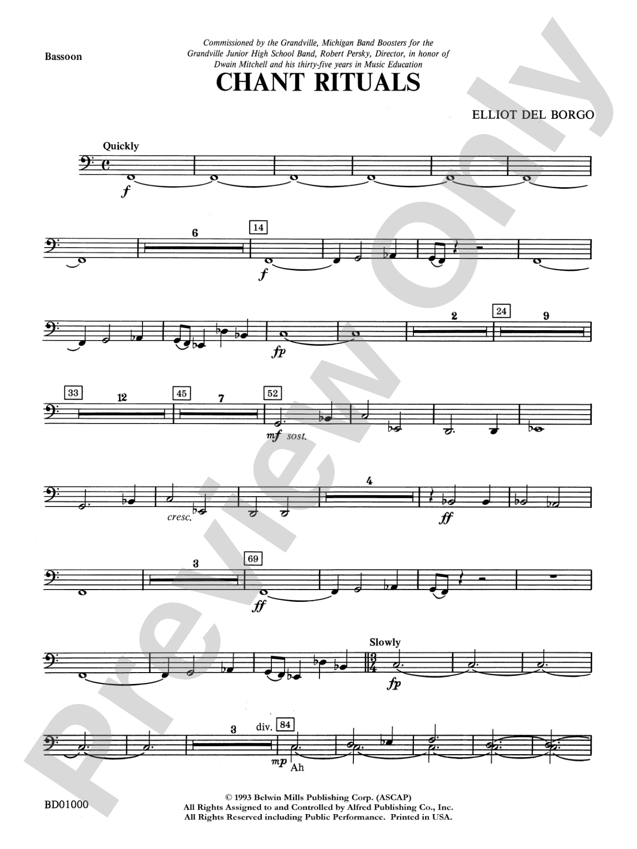 Chant Rituals: Bassoon