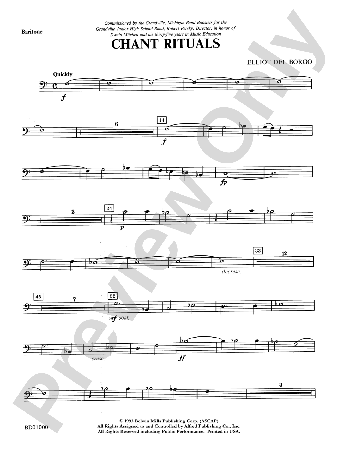 Chant Rituals: Baritone B.C.