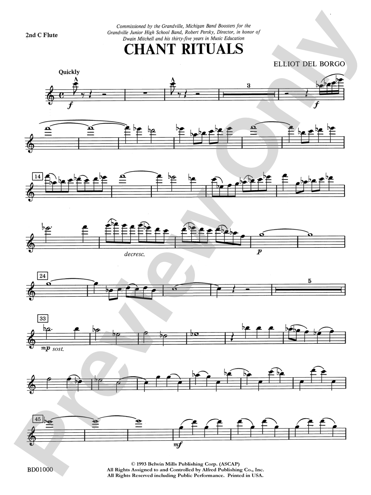 Chant Rituals: 2nd Flute