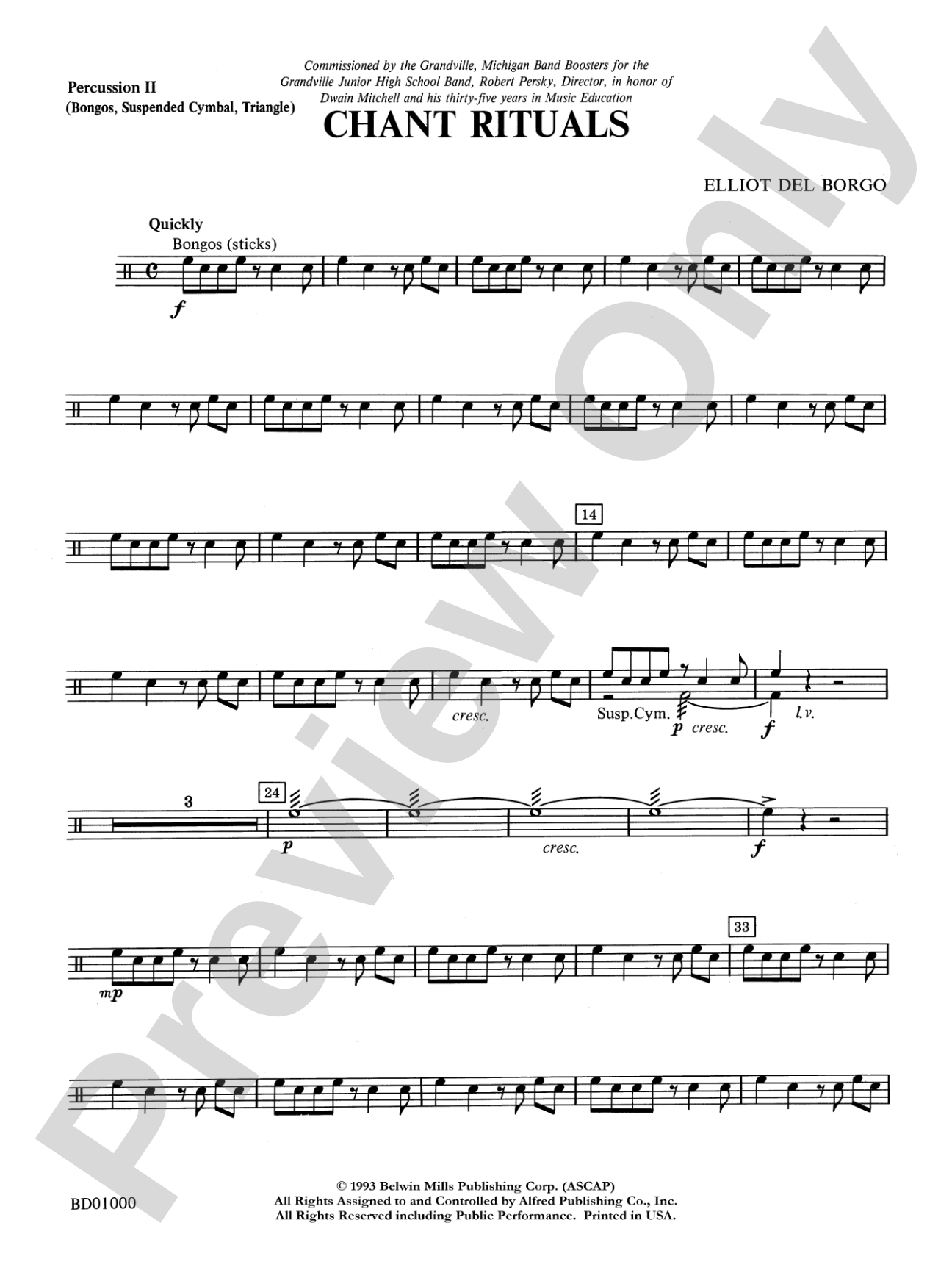 Chant Rituals: 2nd Percussion
