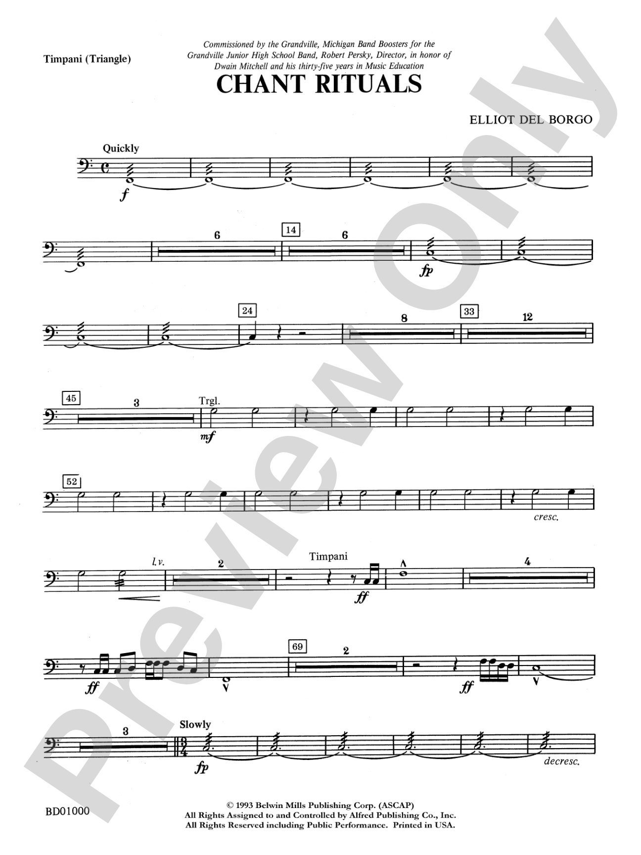 Chant Rituals: Timpani