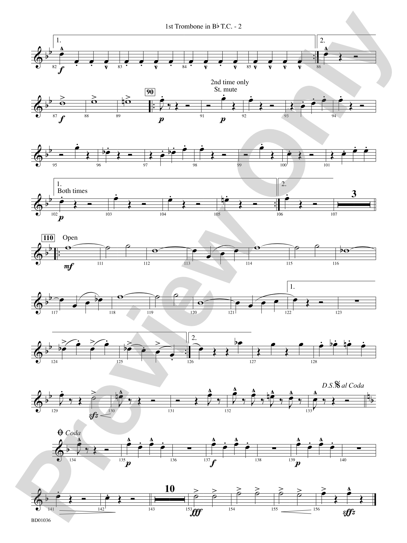Fiddle-Faddle: (wp) 1st B-flat Trombone T.C.
