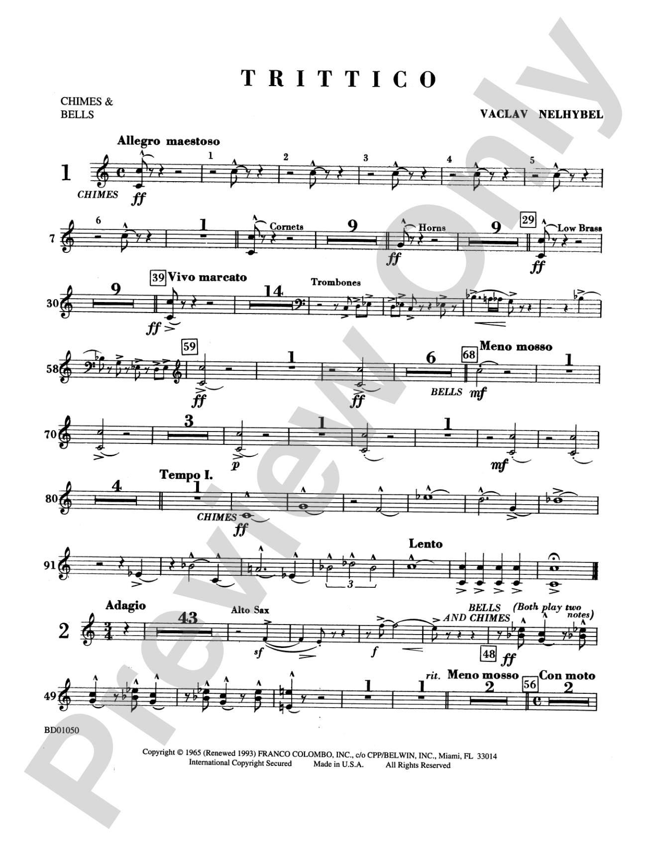 Trittico: Bells