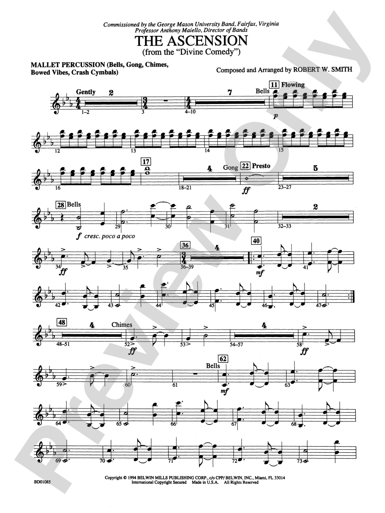 The Ascension (from The Divine Comedy): Mallets