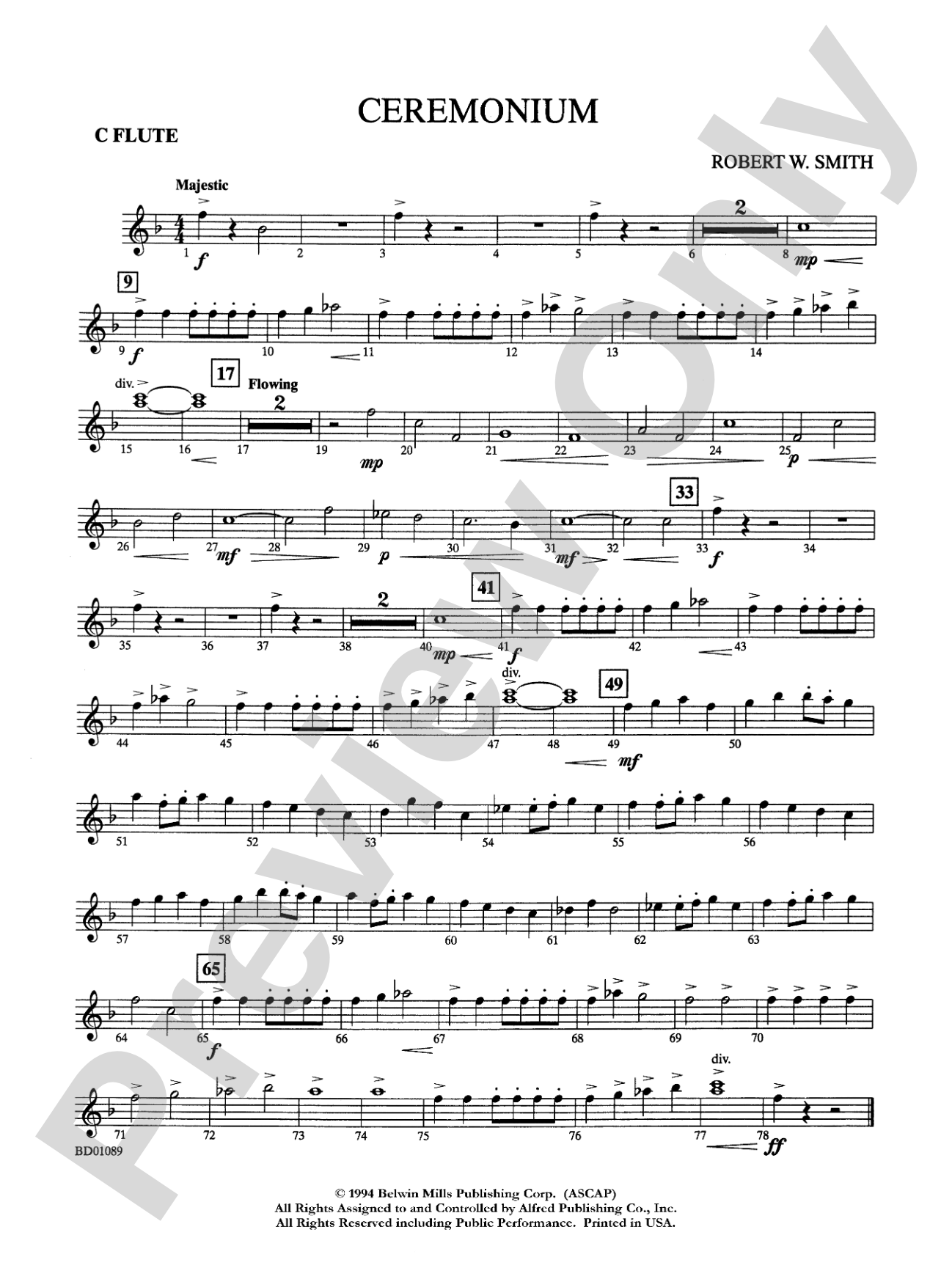 Ceremonium: Flute