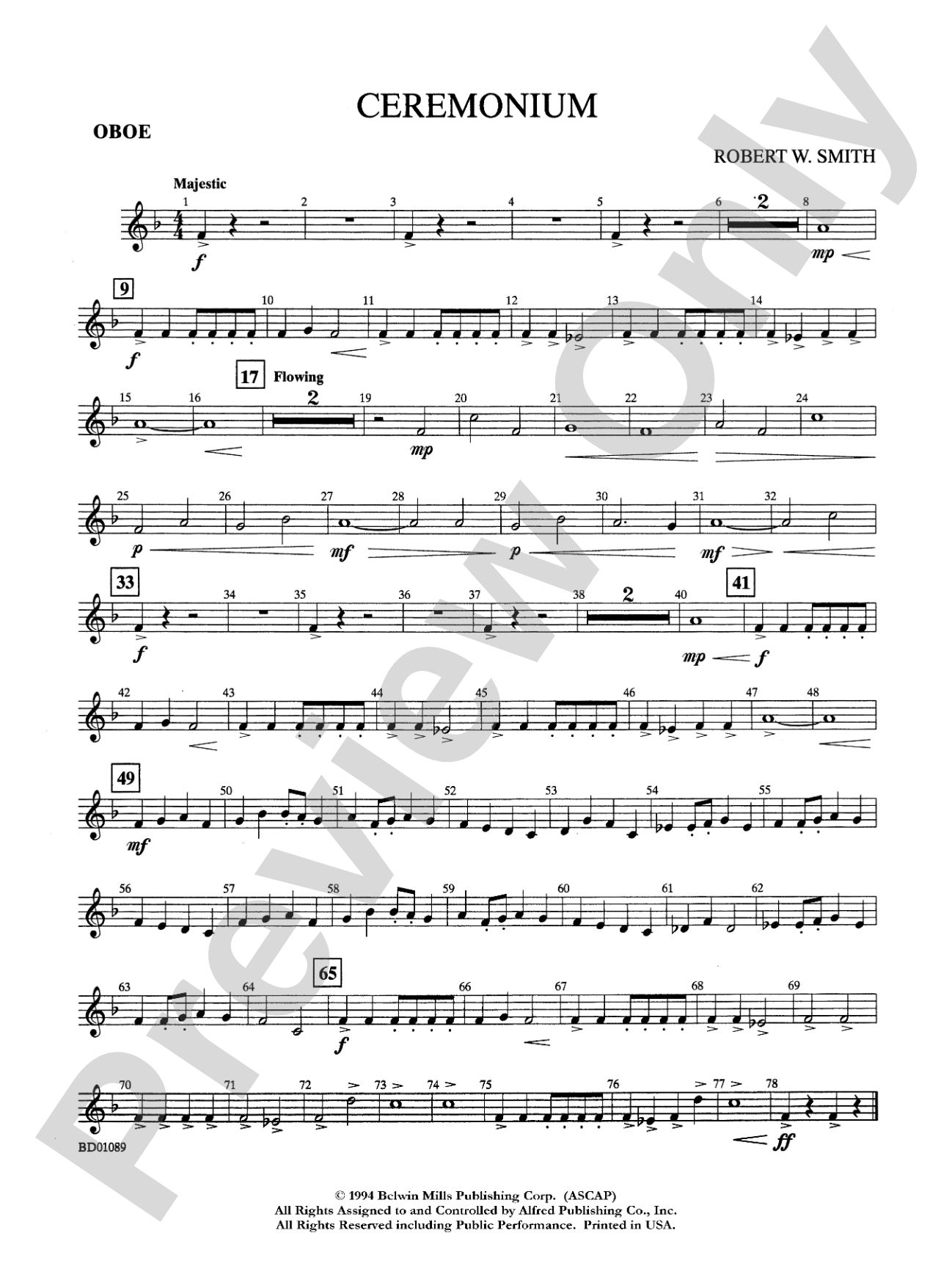 Ceremonium: Oboe