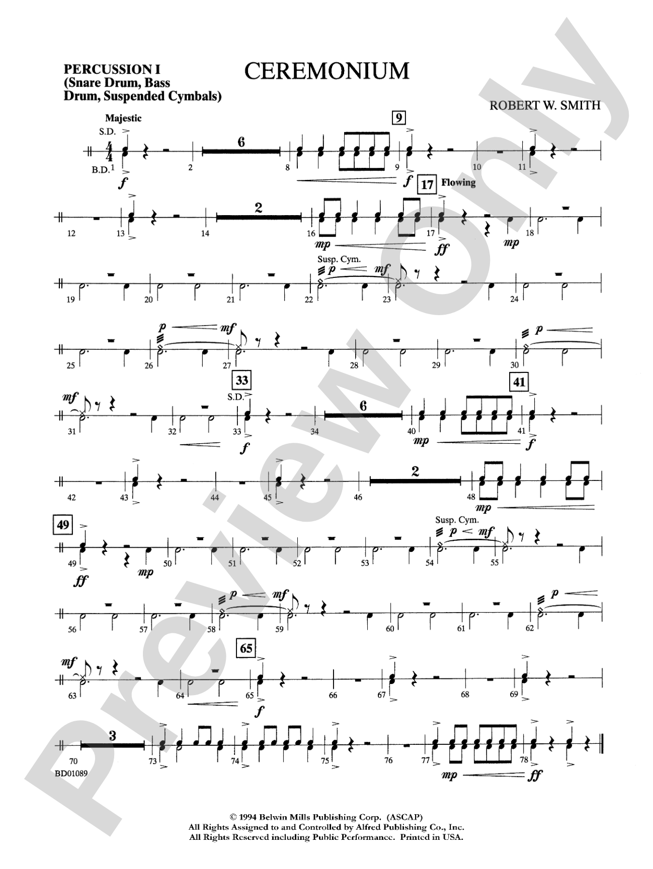 Ceremonium: 1st Percussion
