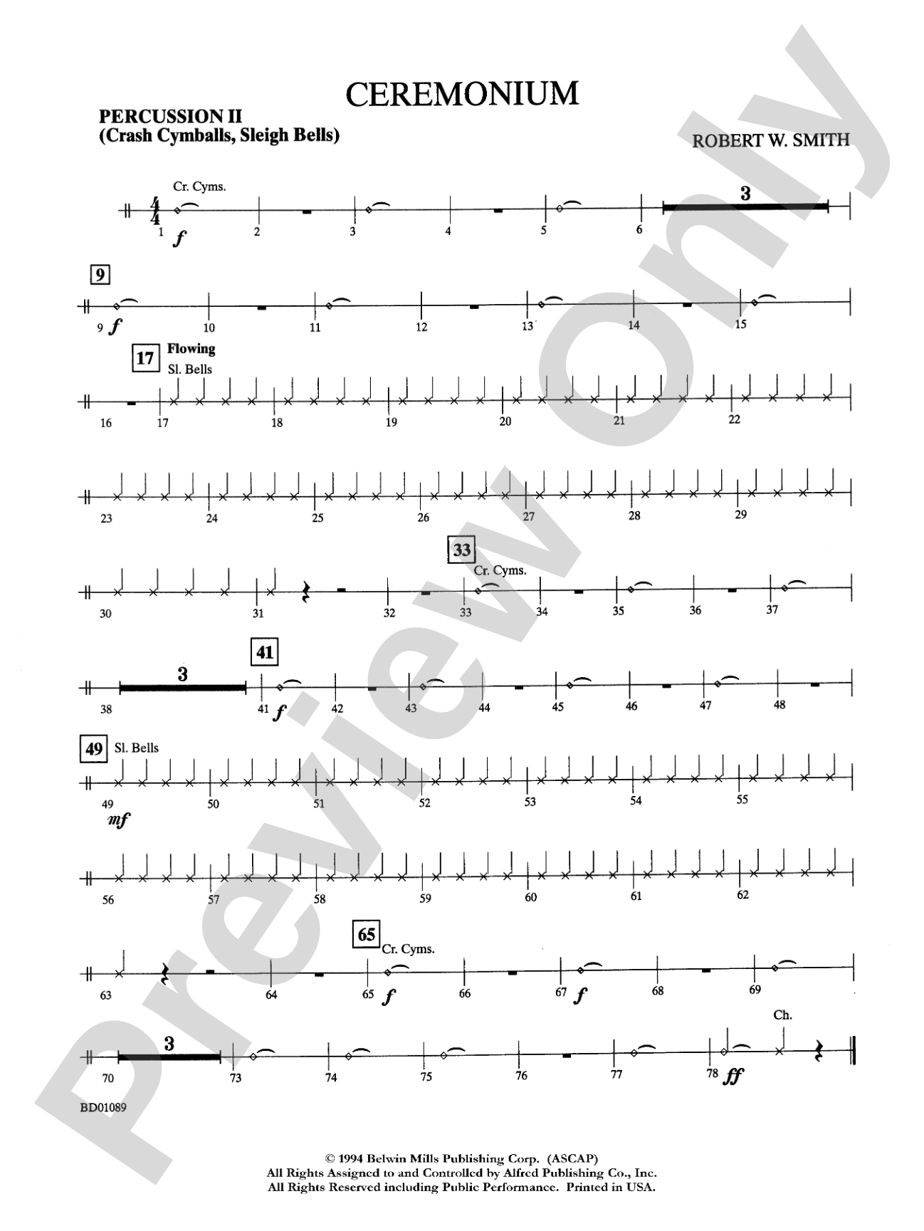 Ceremonium: 2nd Percussion