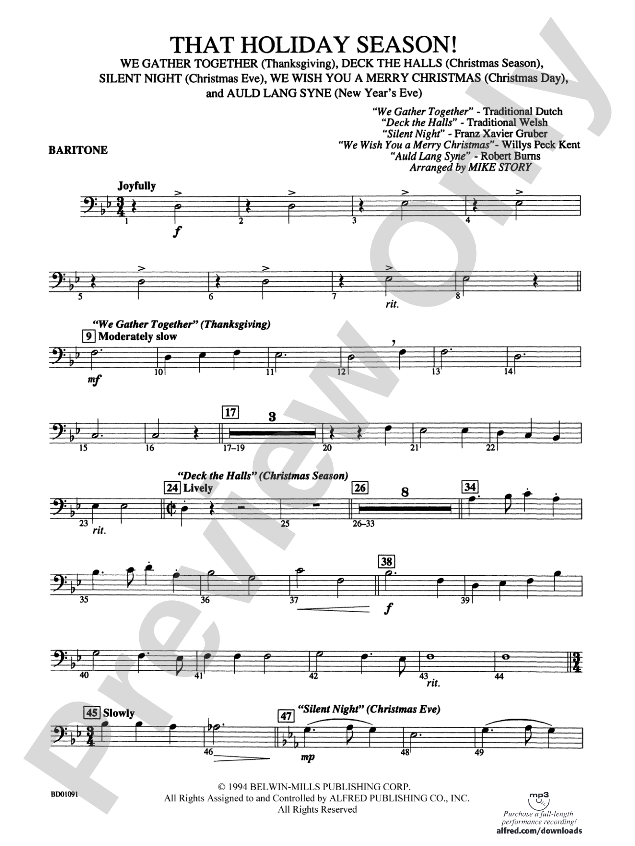 That Holiday Season!: Baritone B.C.