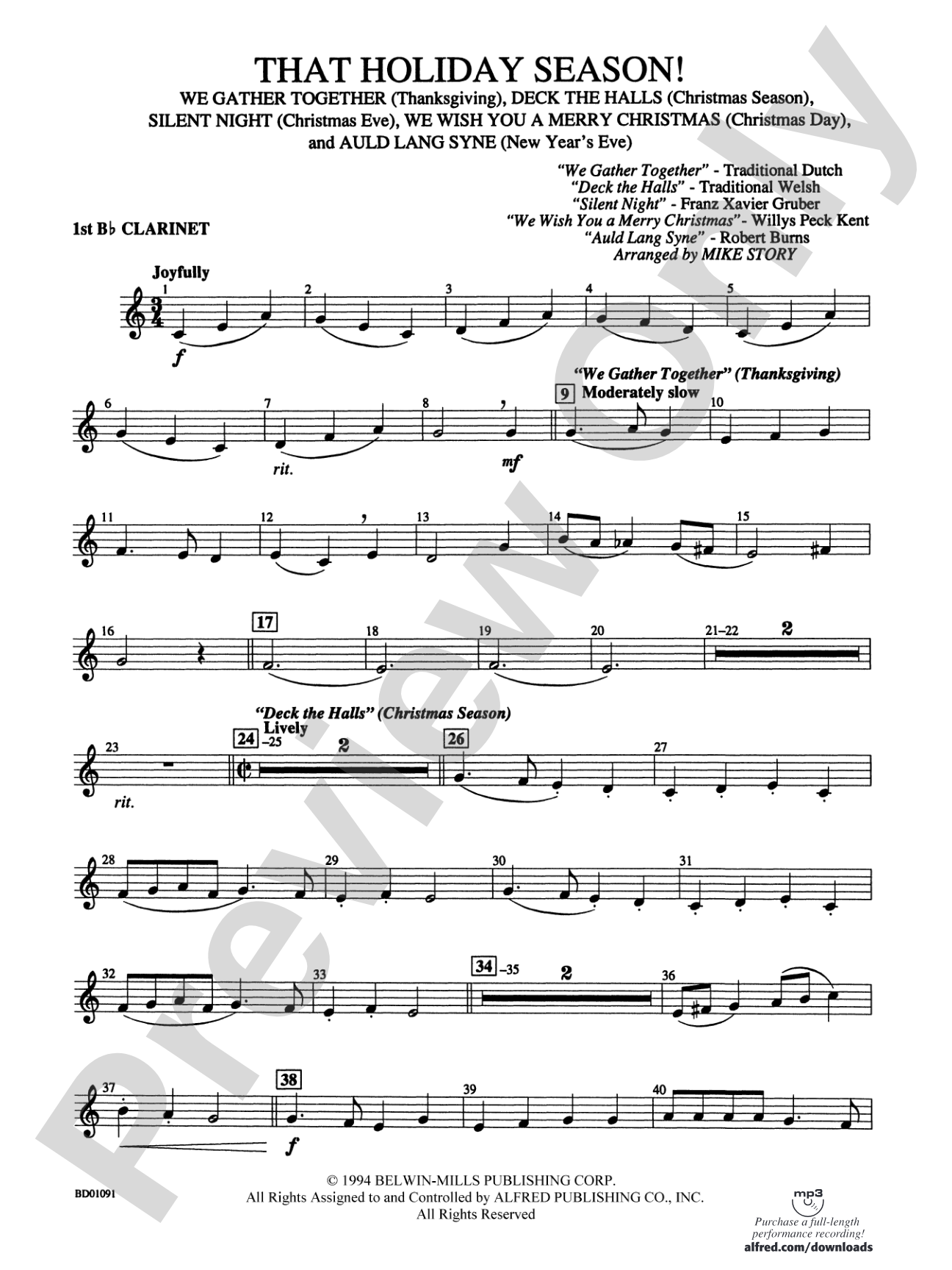 That Holiday Season!: 1st B-flat Clarinet