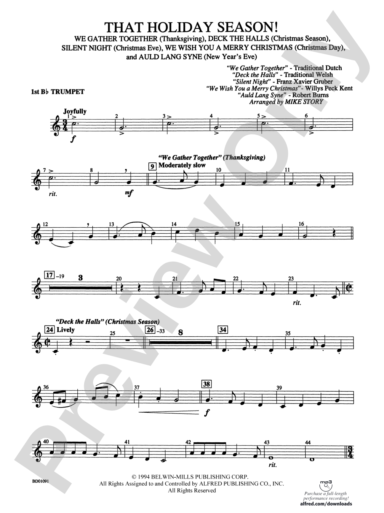 That Holiday Season!: 1st B-flat Trumpet