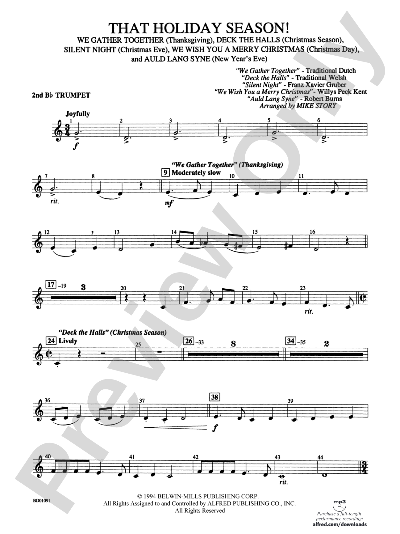 That Holiday Season!: 2nd B-flat Trumpet