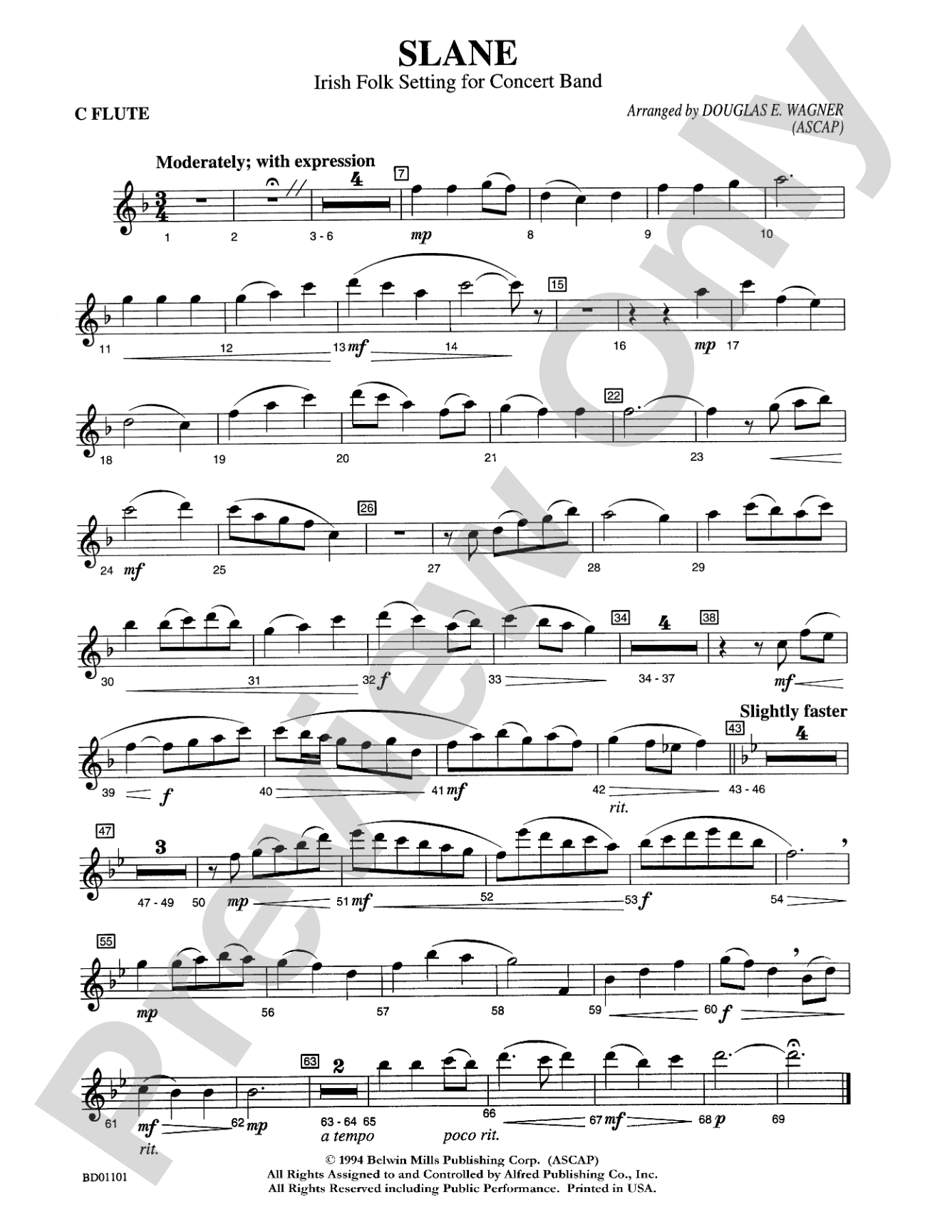 Slane: Flute
