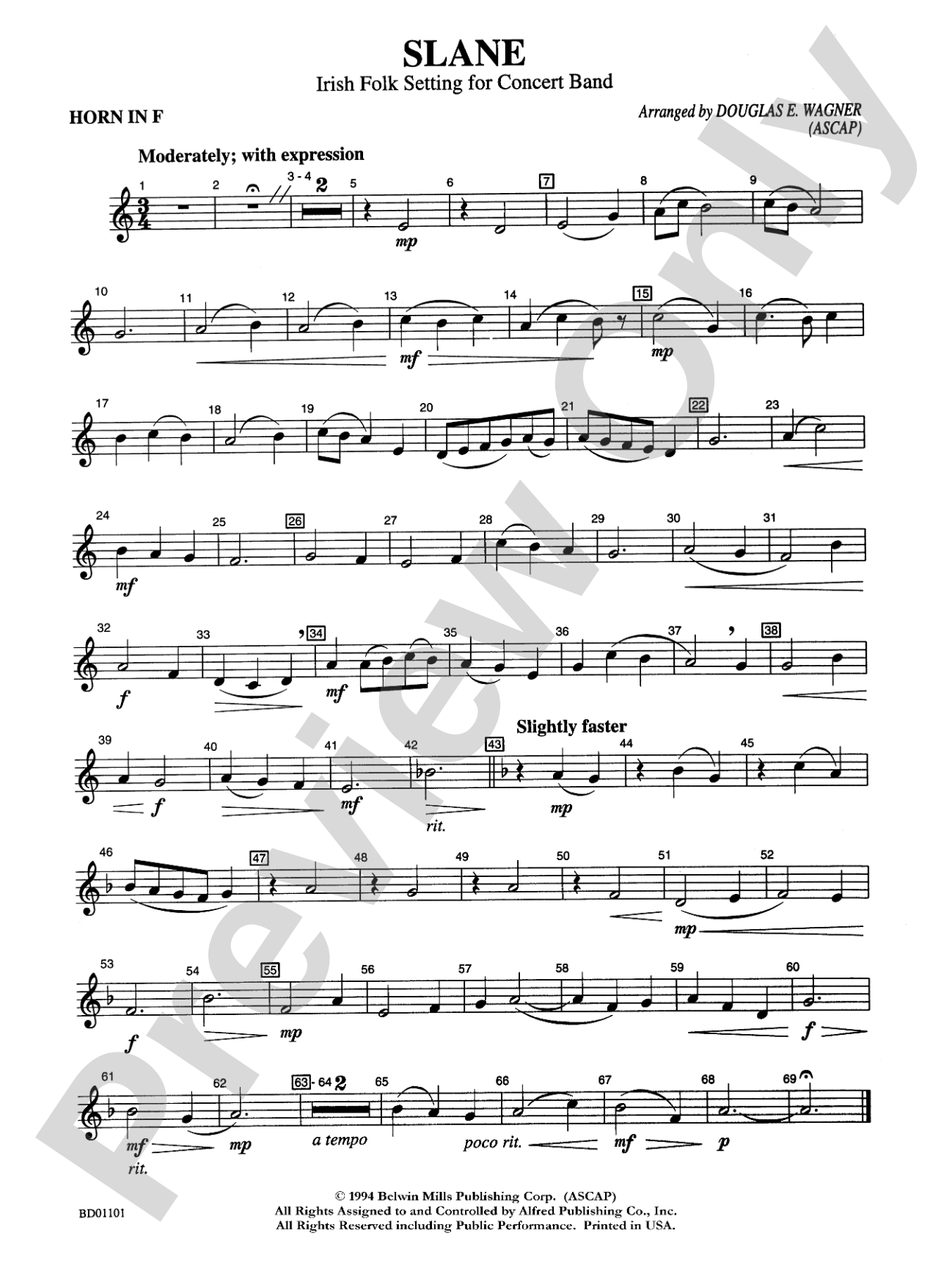 Slane: 1st F Horn