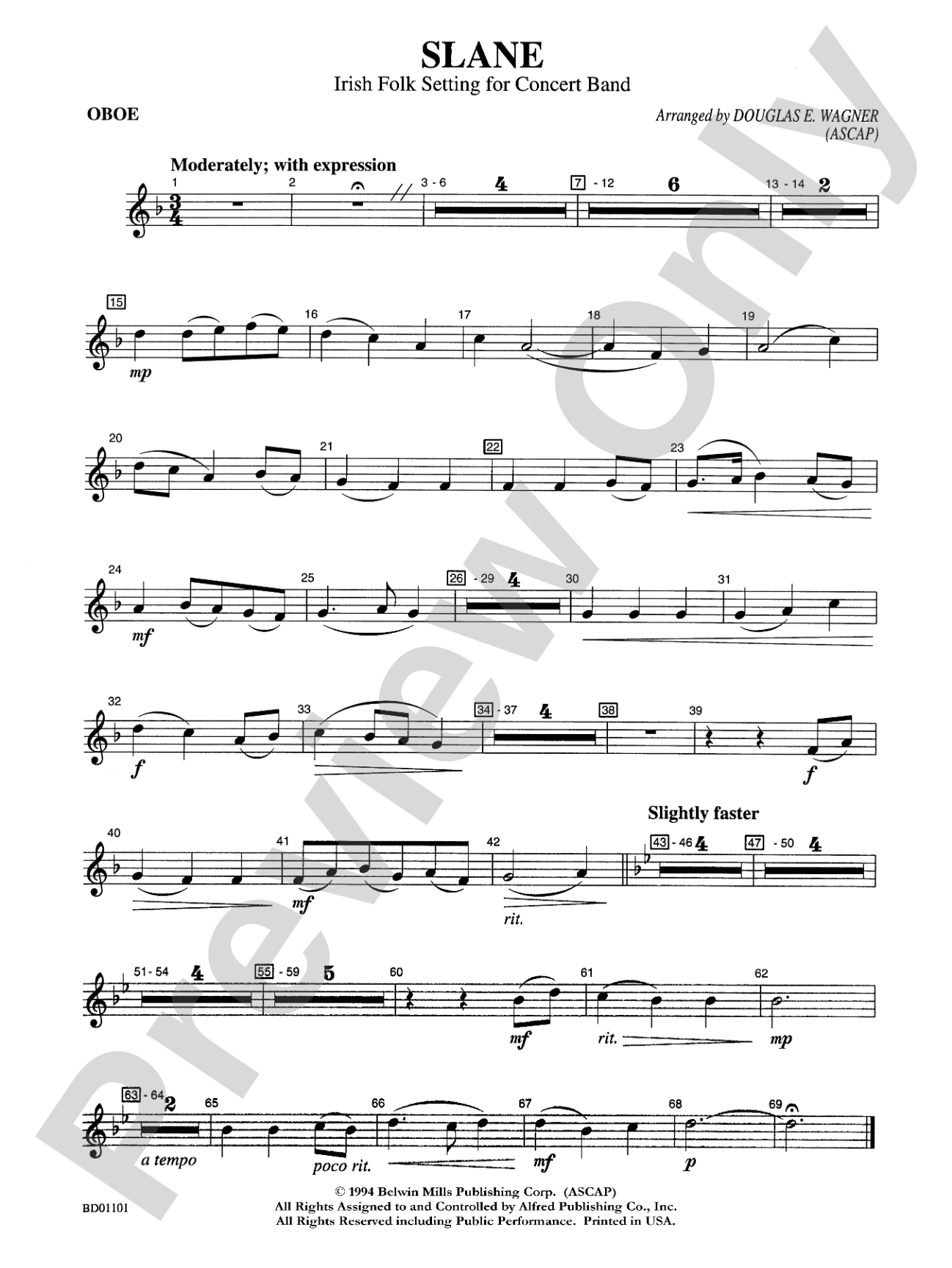 Slane: Oboe