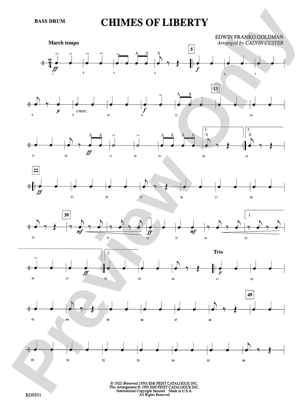 The Chimes of Liberty: Bass Drum