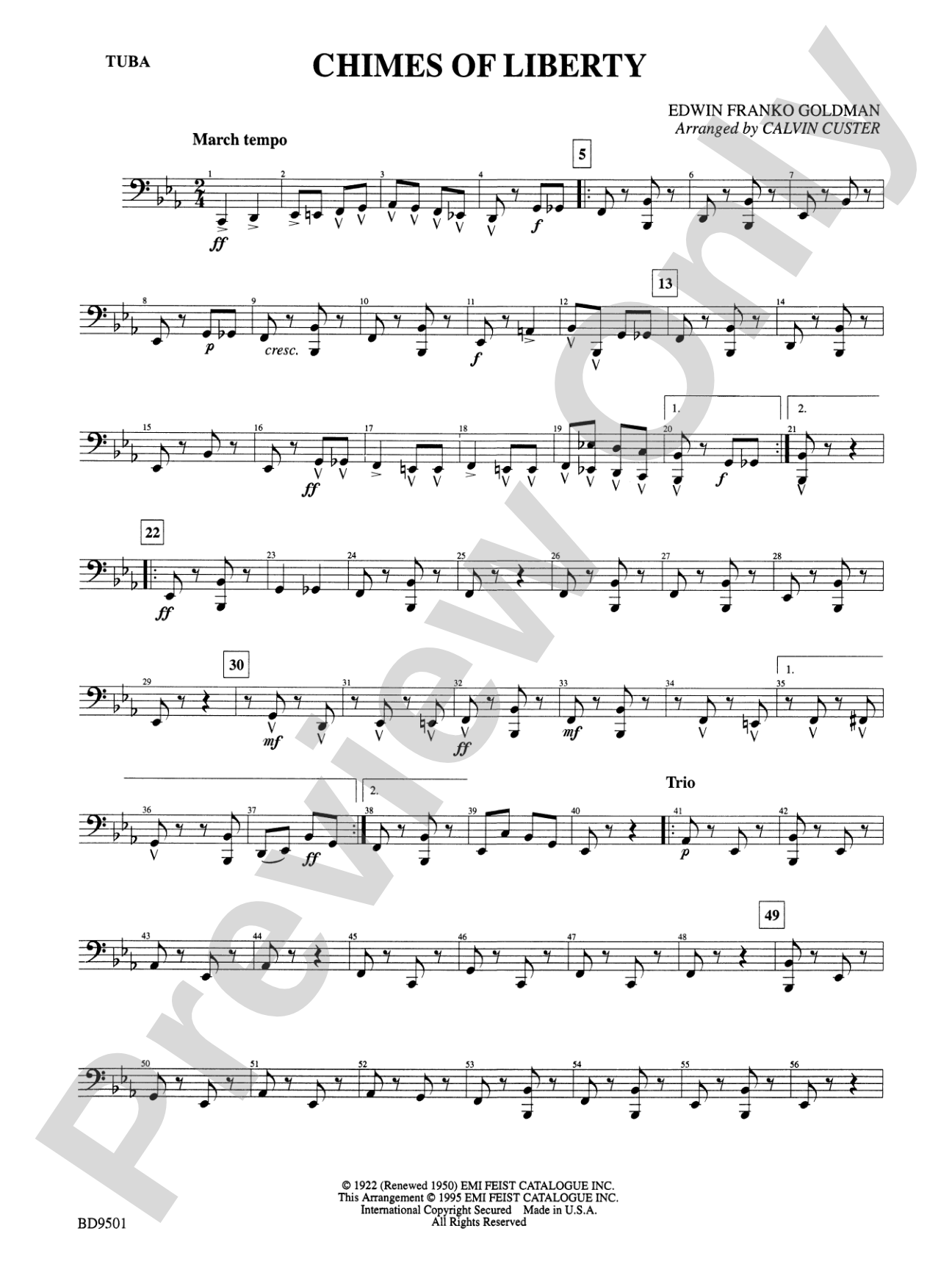 The Chimes of Liberty: Tuba