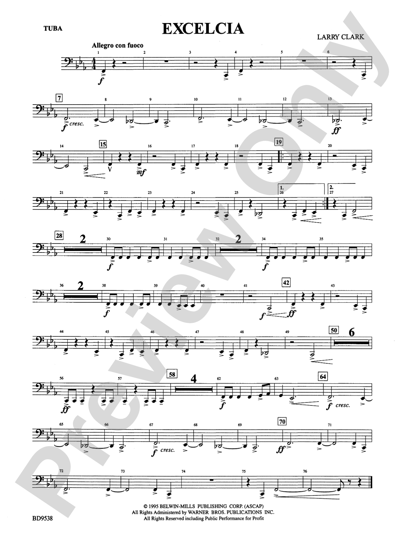 Excelcia: Tuba