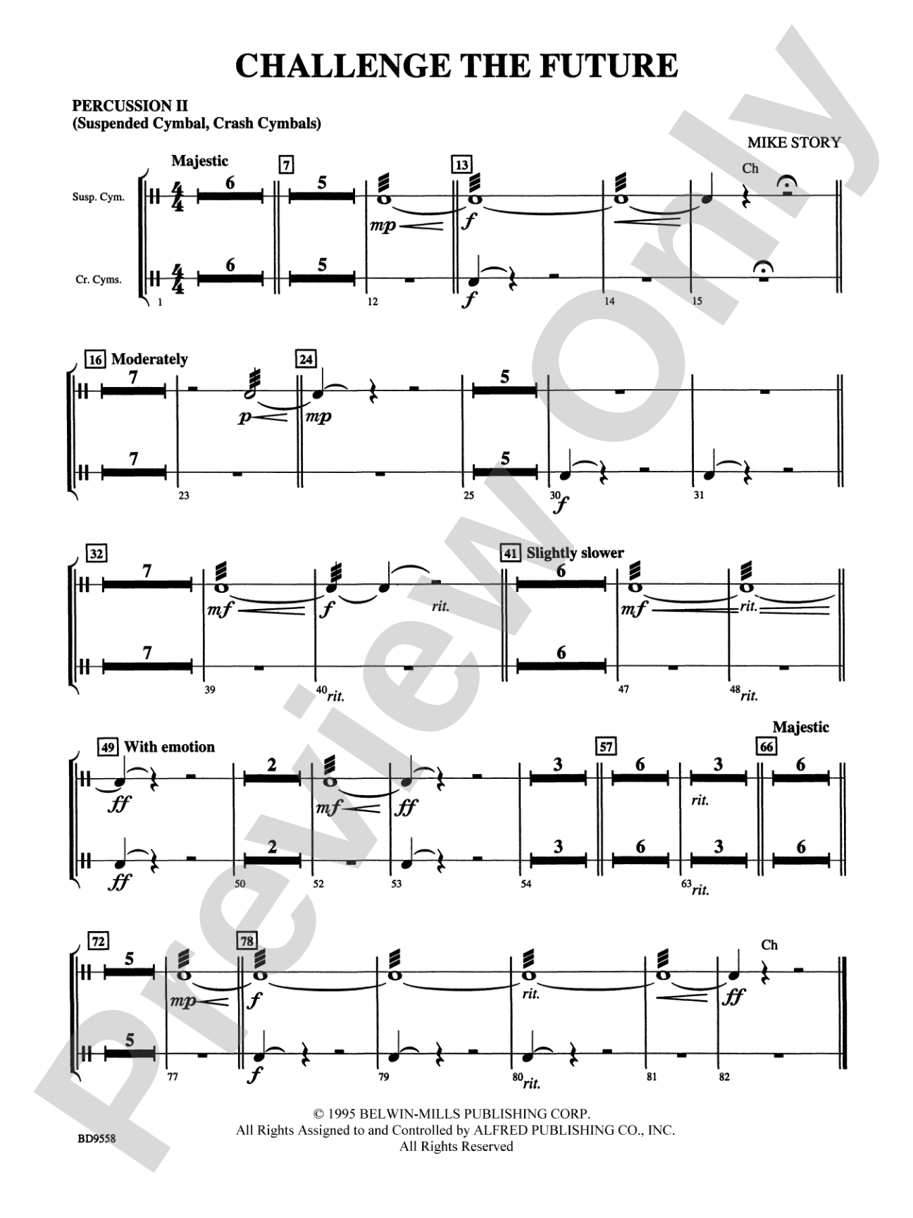 Challenge the Future: 2nd Percussion