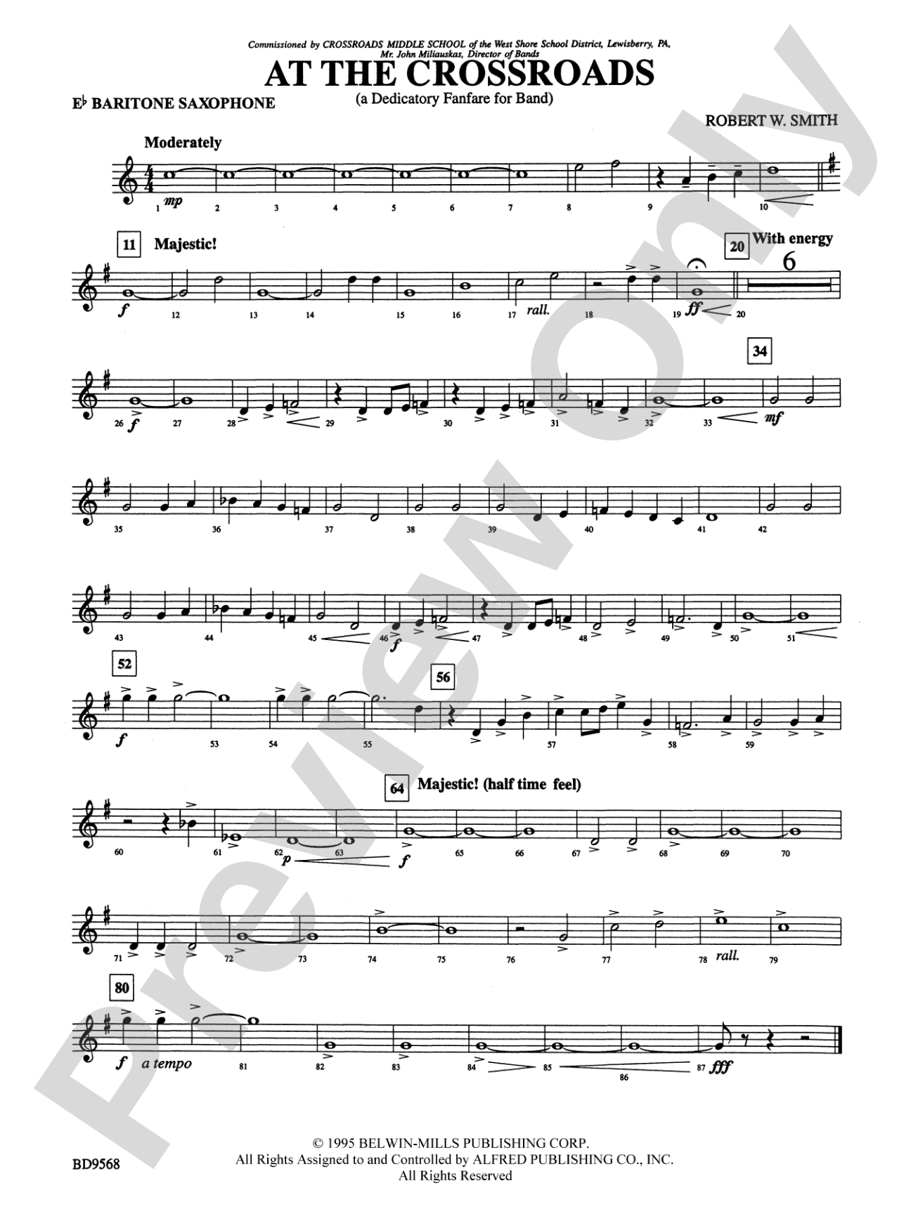 At the Crossroads: E-flat Baritone Saxophone