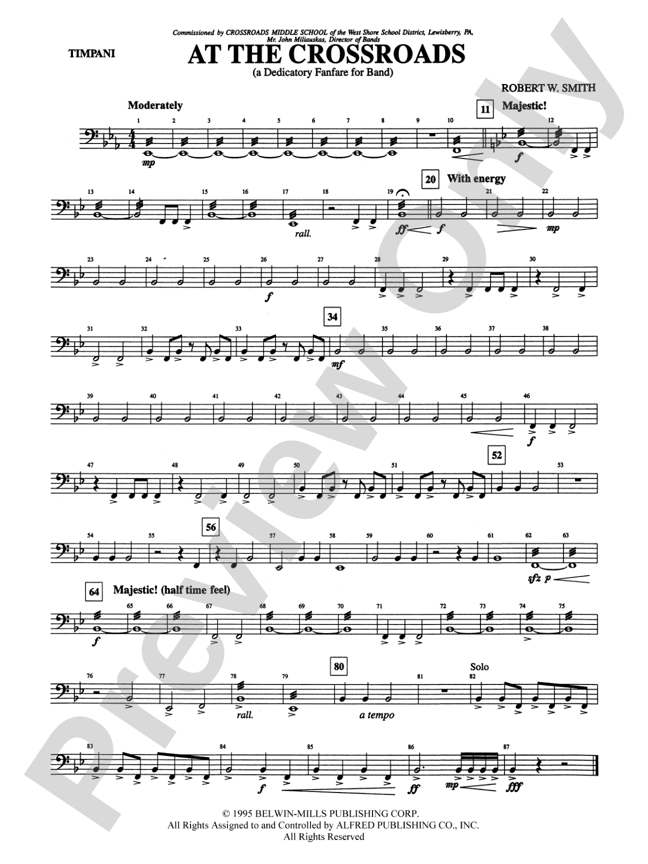 At the Crossroads: Timpani