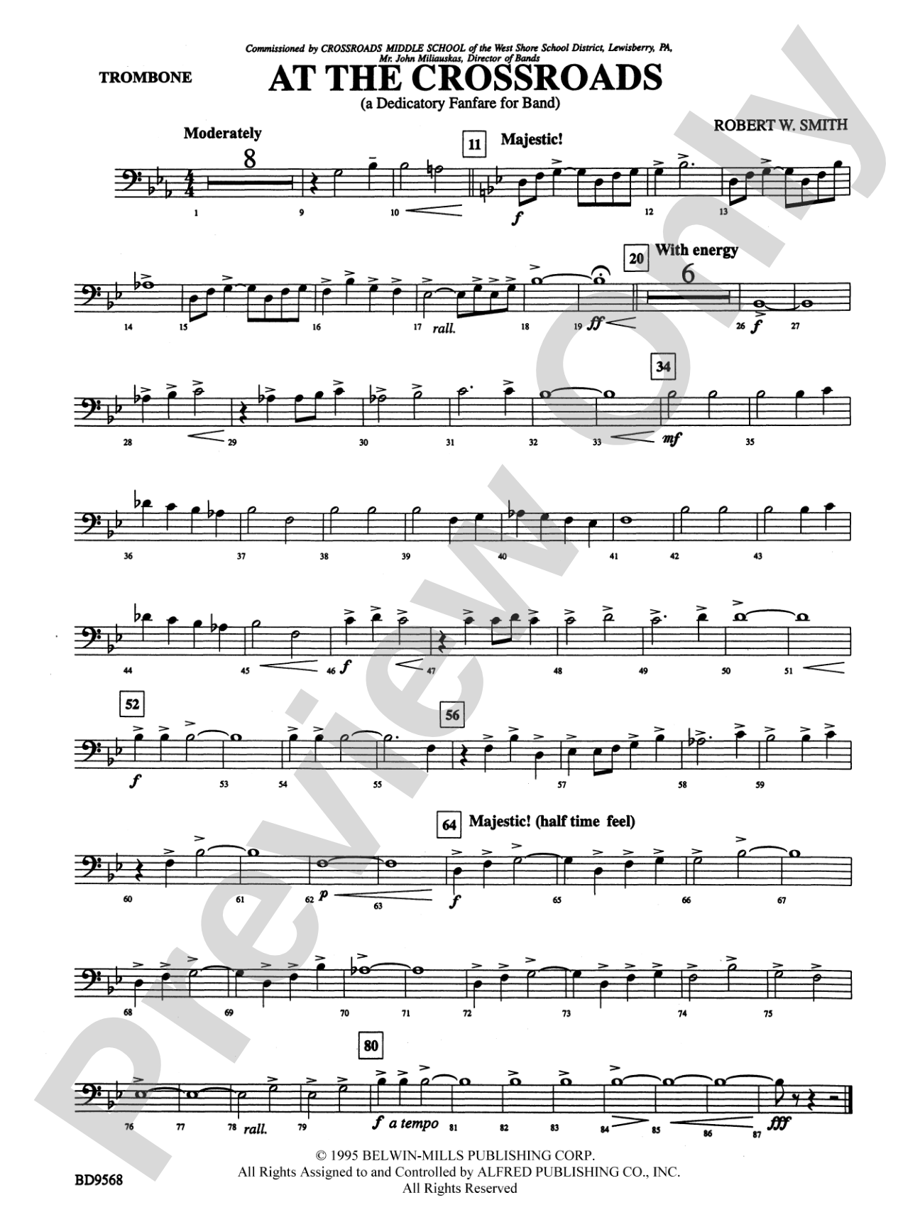 At the Crossroads: 1st Trombone