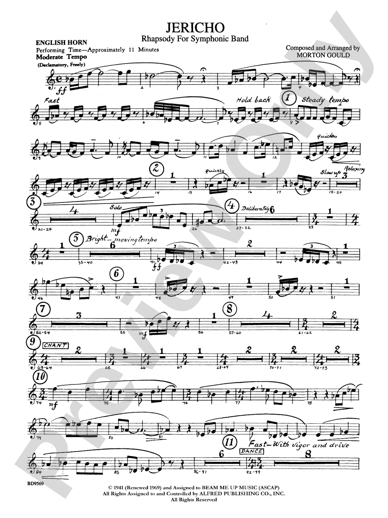 Jericho: English Horn