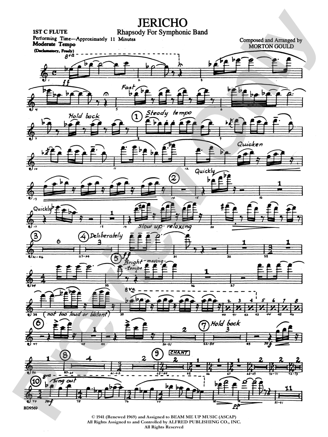 Jericho: Flute