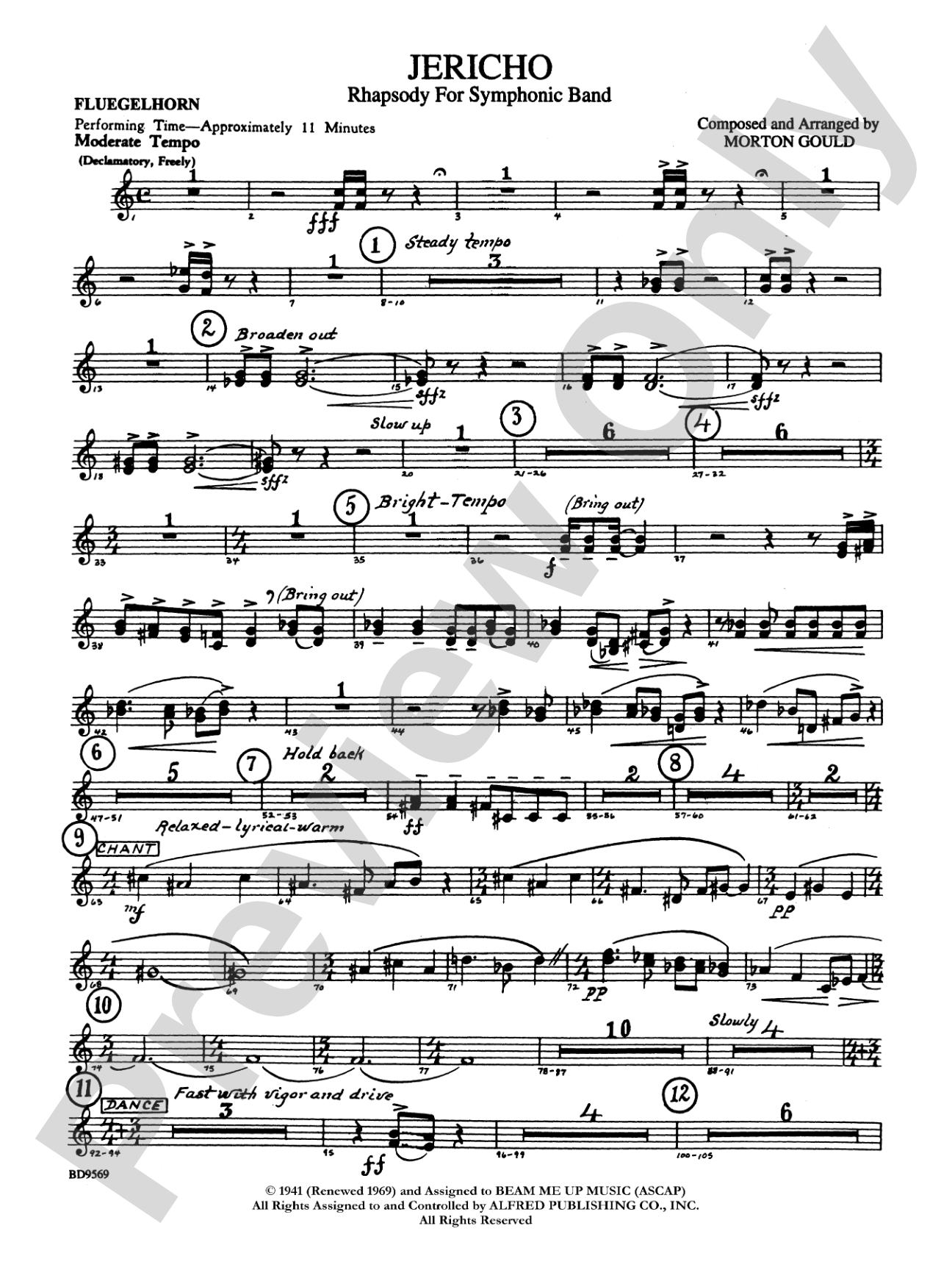 Jericho: 1st Flugel Horn