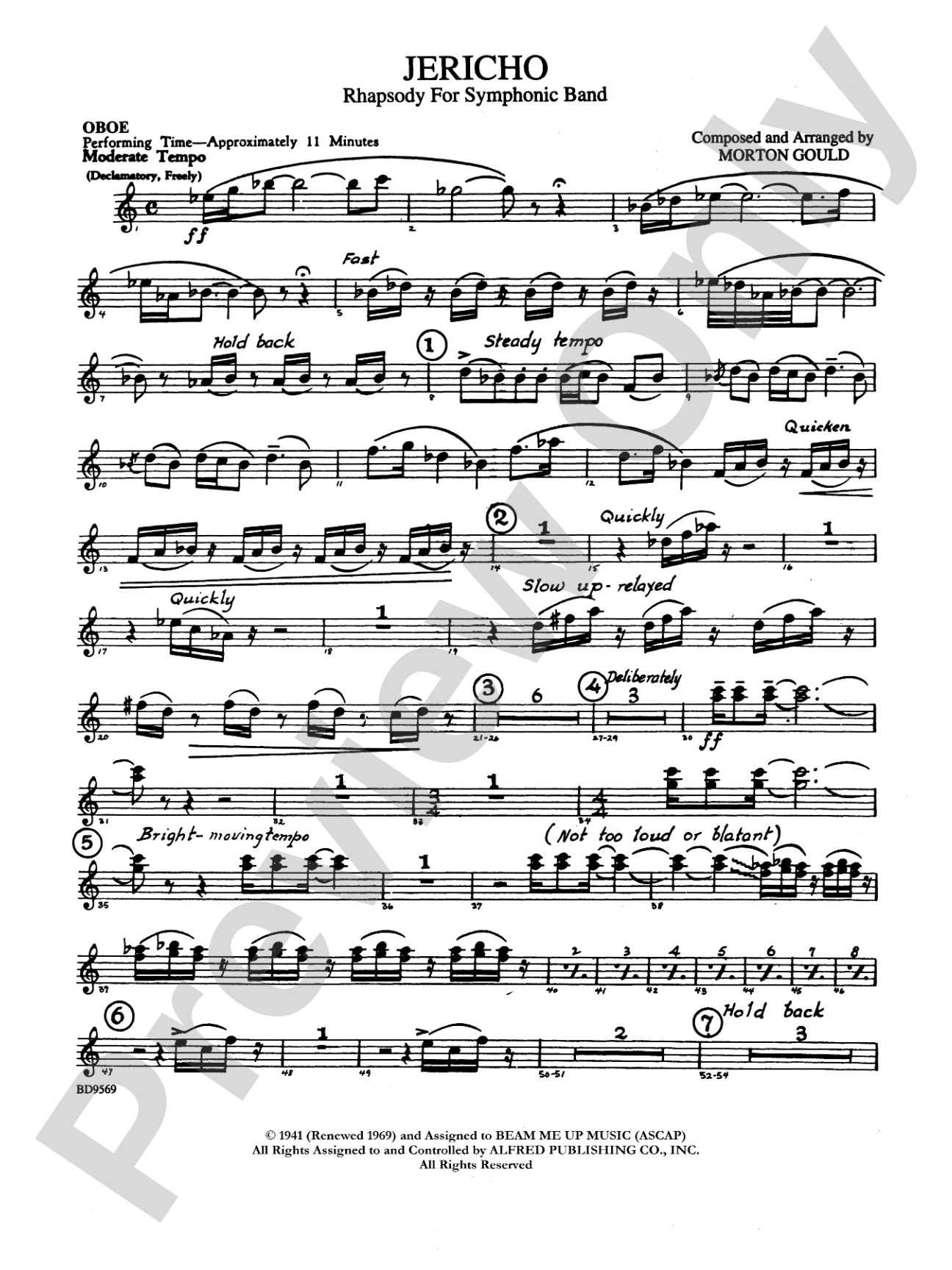 Jericho: Oboe