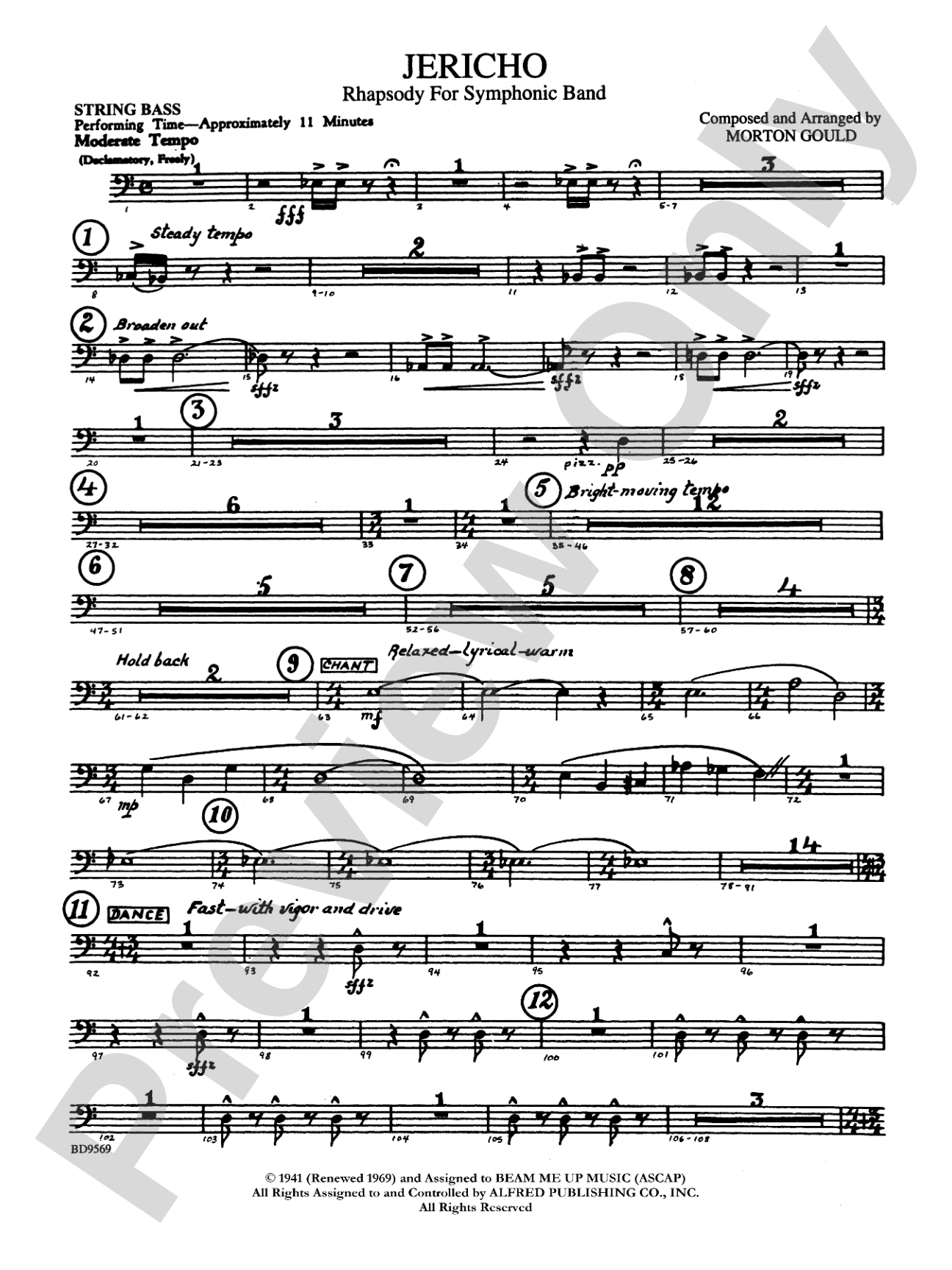 Jericho: String Bass
