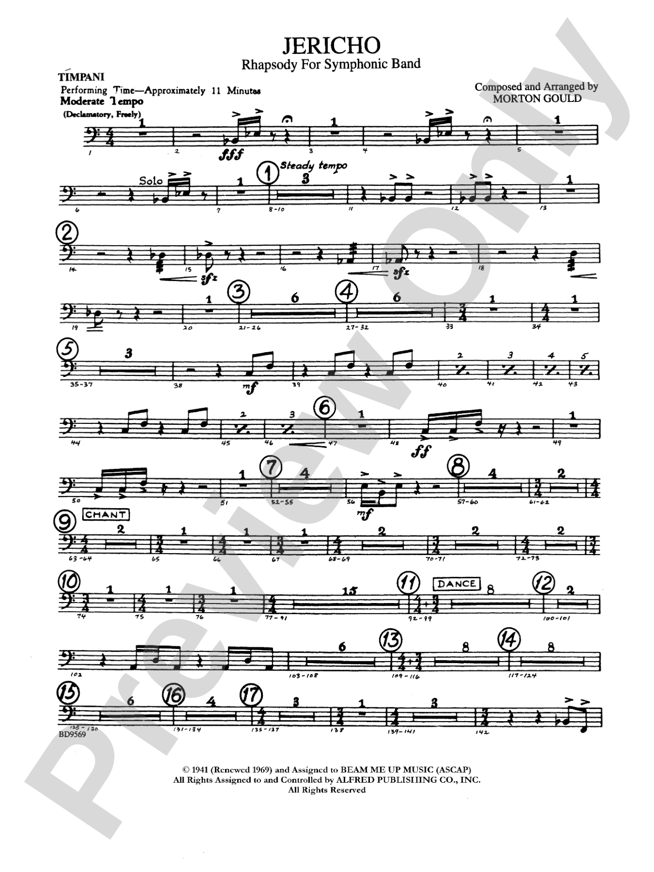 Jericho: Timpani