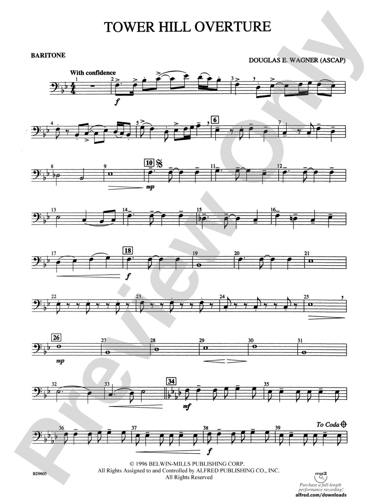 Tower Hill Overture: Baritone B.C.