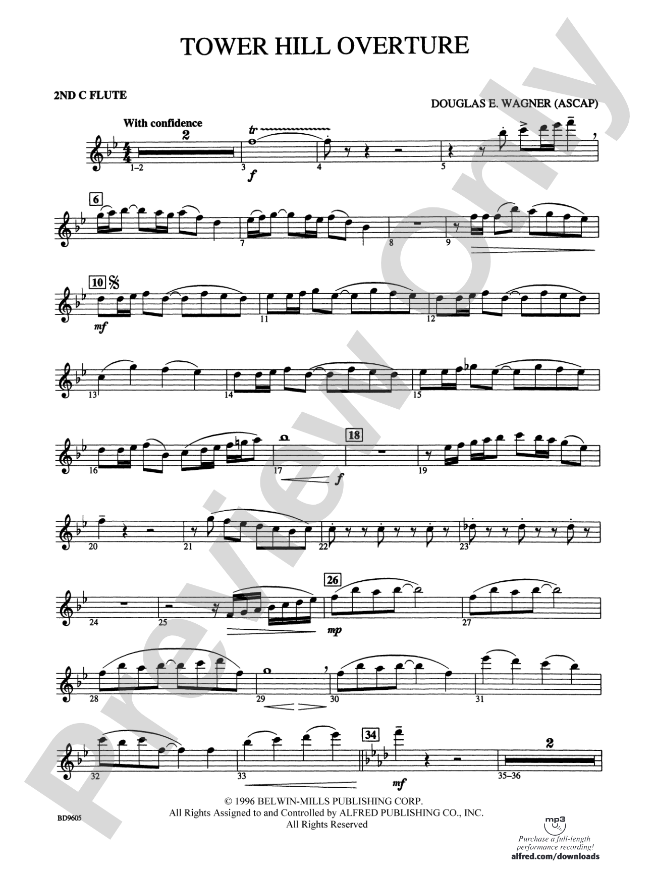 Tower Hill Overture: 2nd Flute
