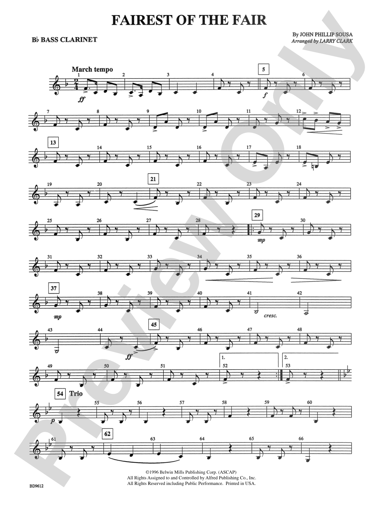 The Fairest of the Fair: B-flat Bass Clarinet