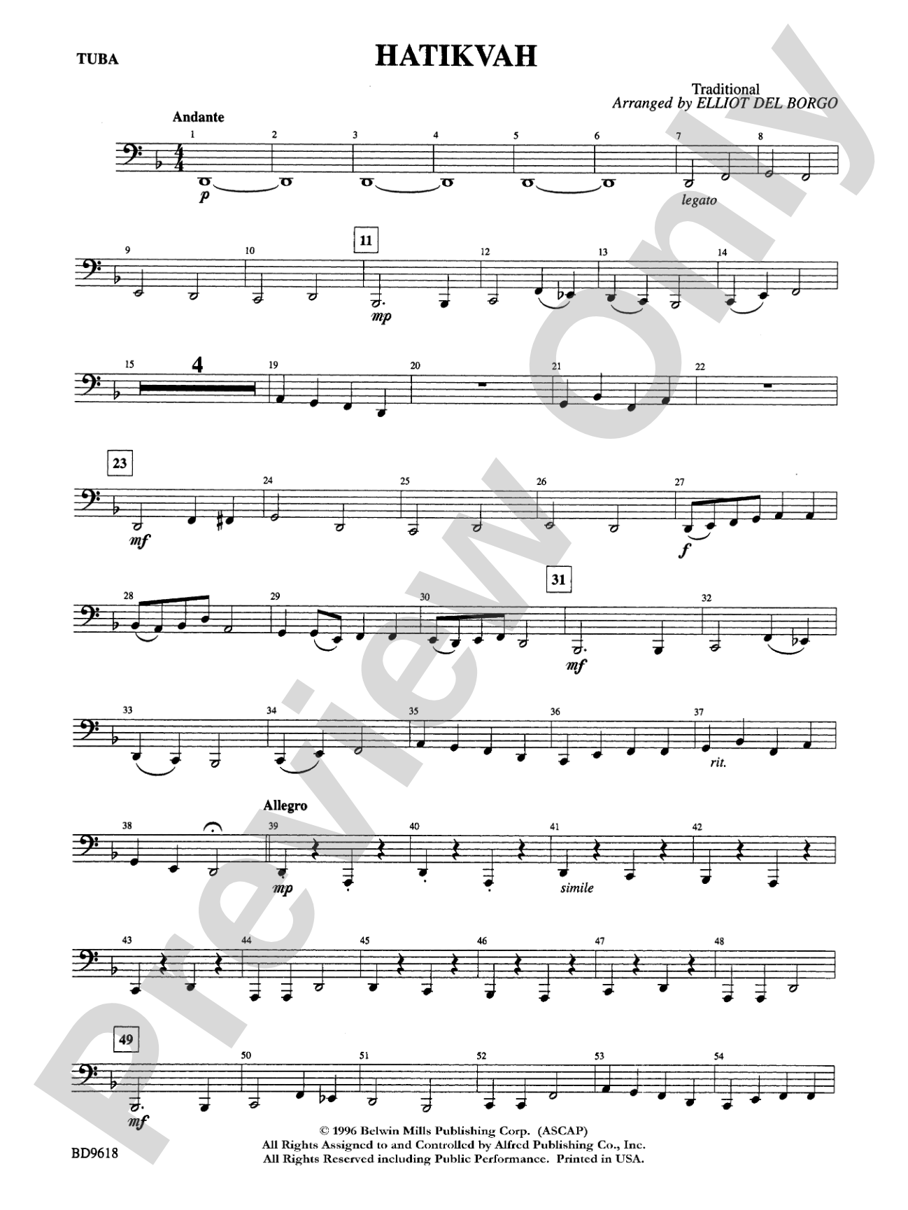 Hatikvah: Tuba