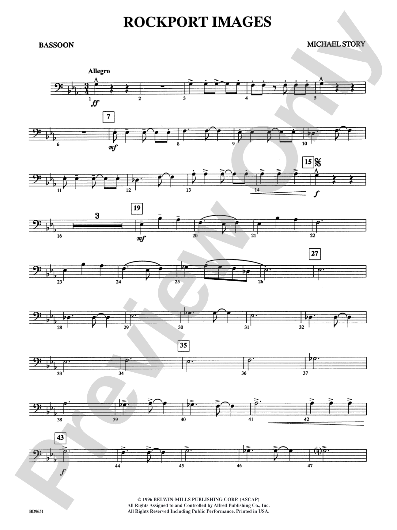 Rockport Images: Bassoon