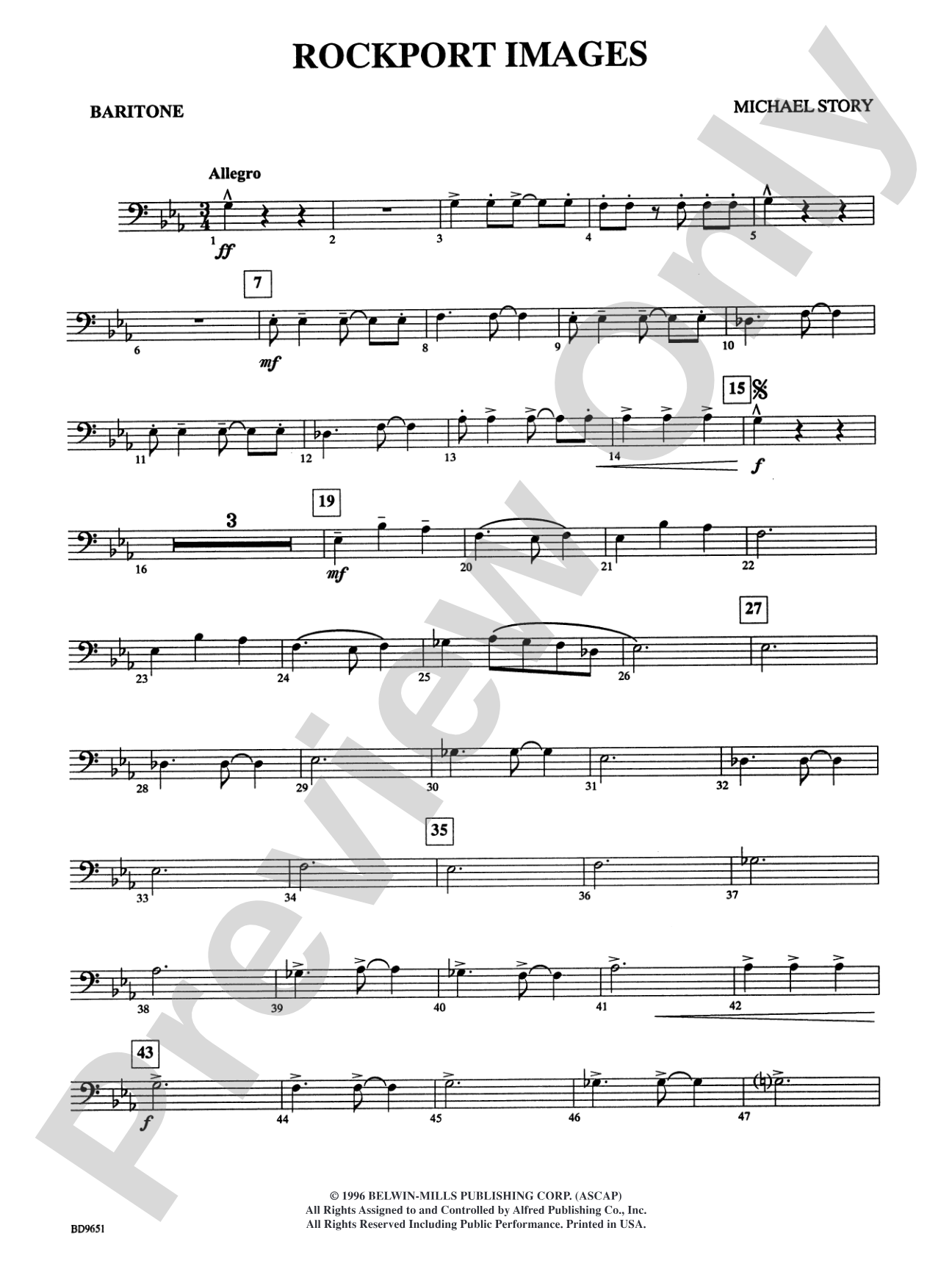 Rockport Images: Baritone B.C.