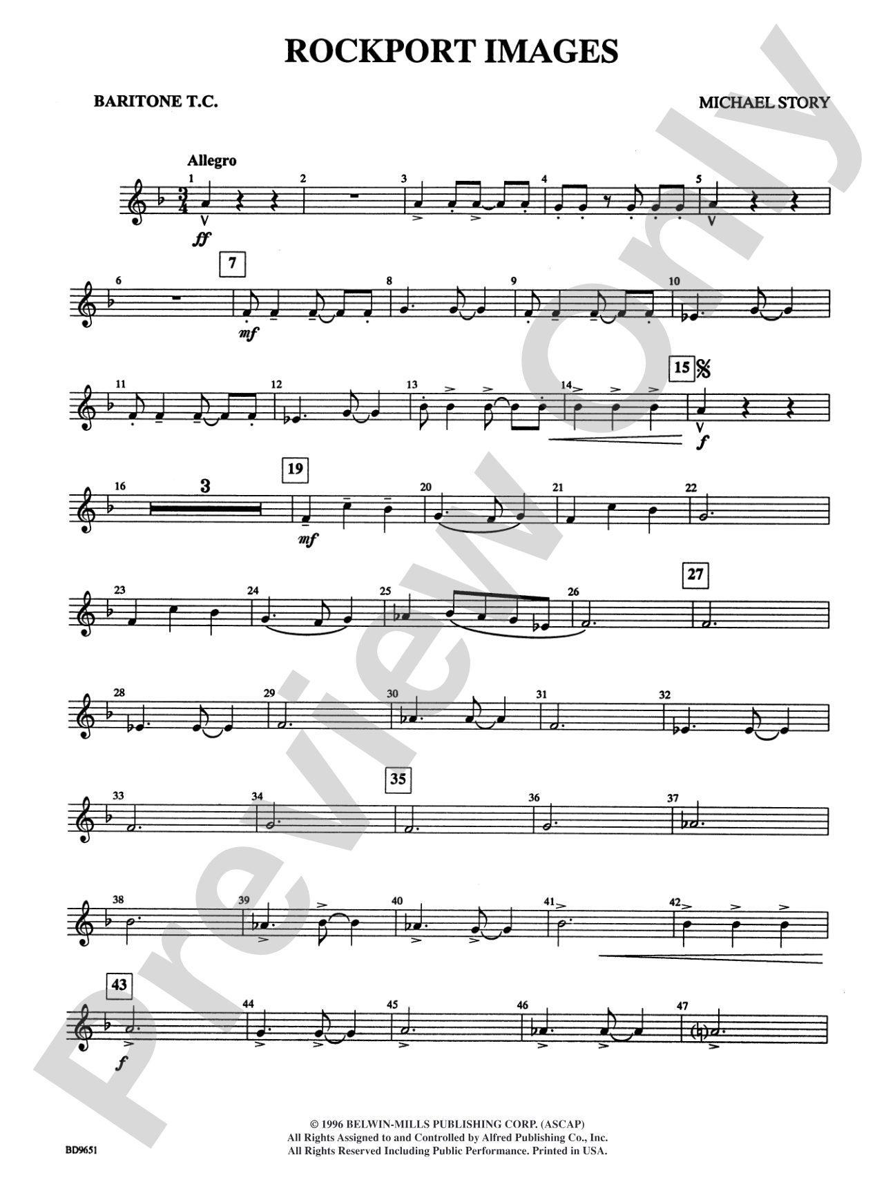 Rockport Images: Baritone T.C.