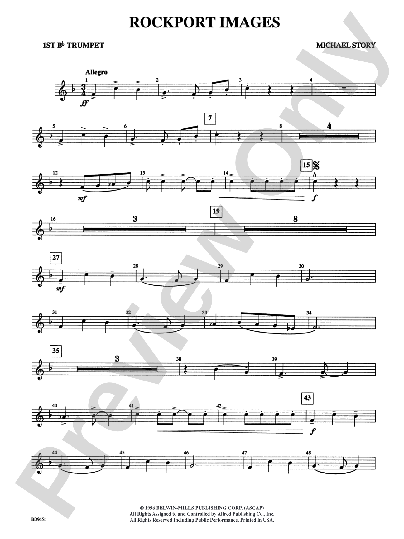 Rockport Images: 1st B-flat Trumpet
