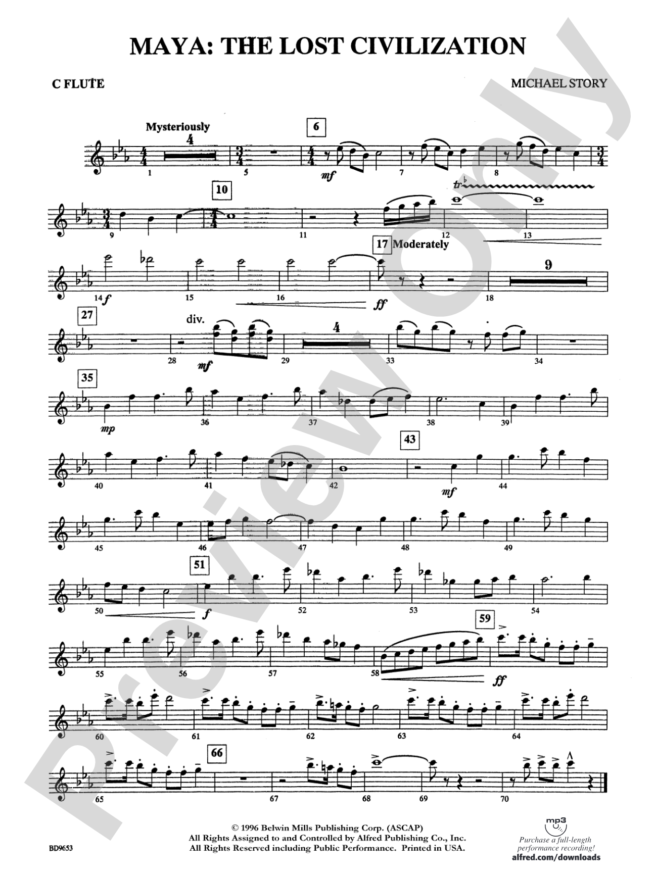 Maya: The Lost Civilization: Flute